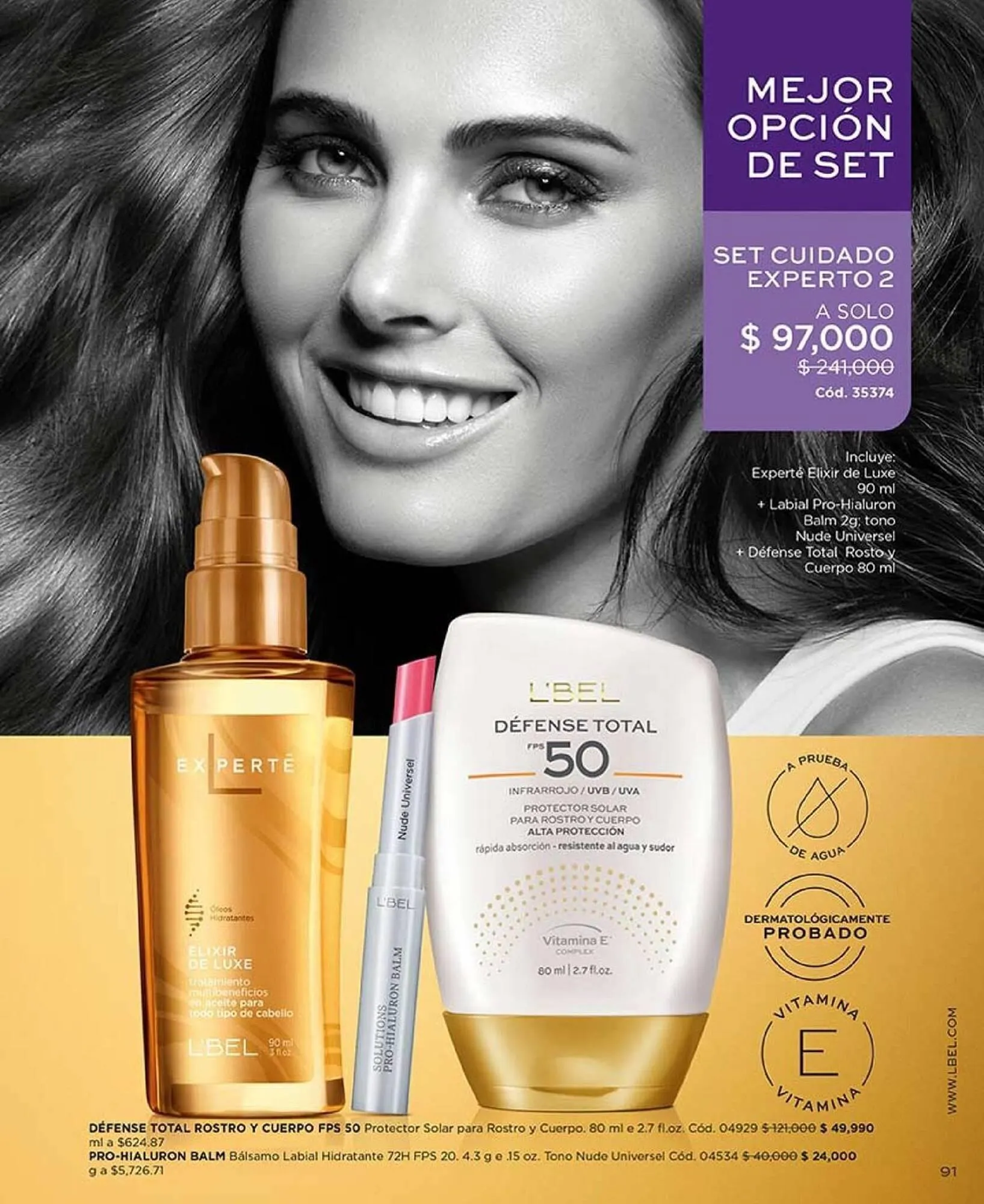 Catalogo de Catálogo L'bel 12 de febrero al 31 de marzo 2025 - Pag 91