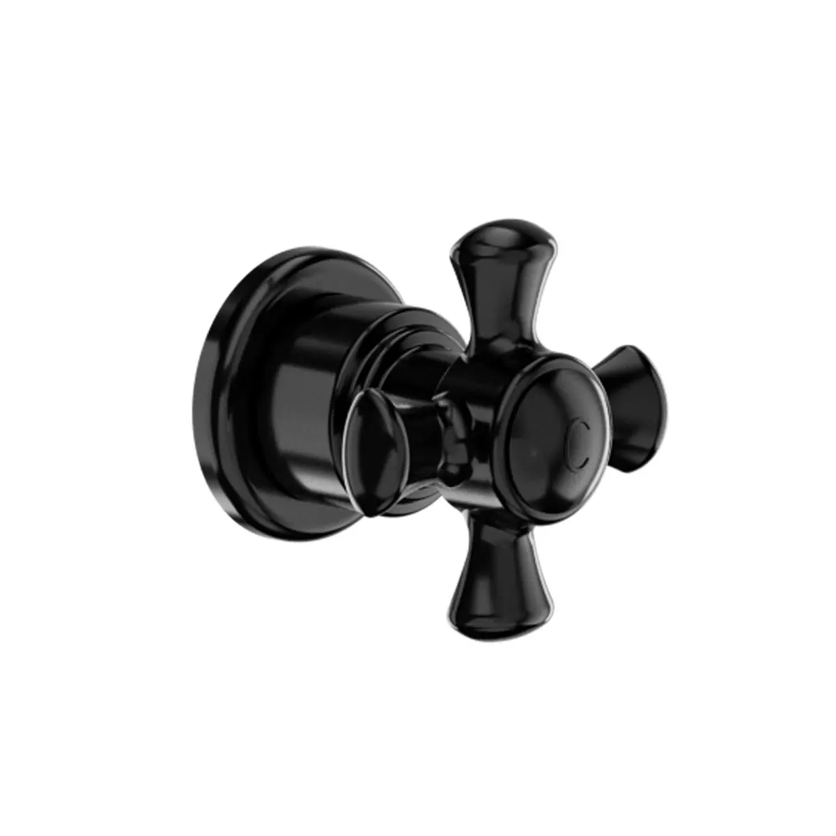 Registro de ducha Balta cruceta negro