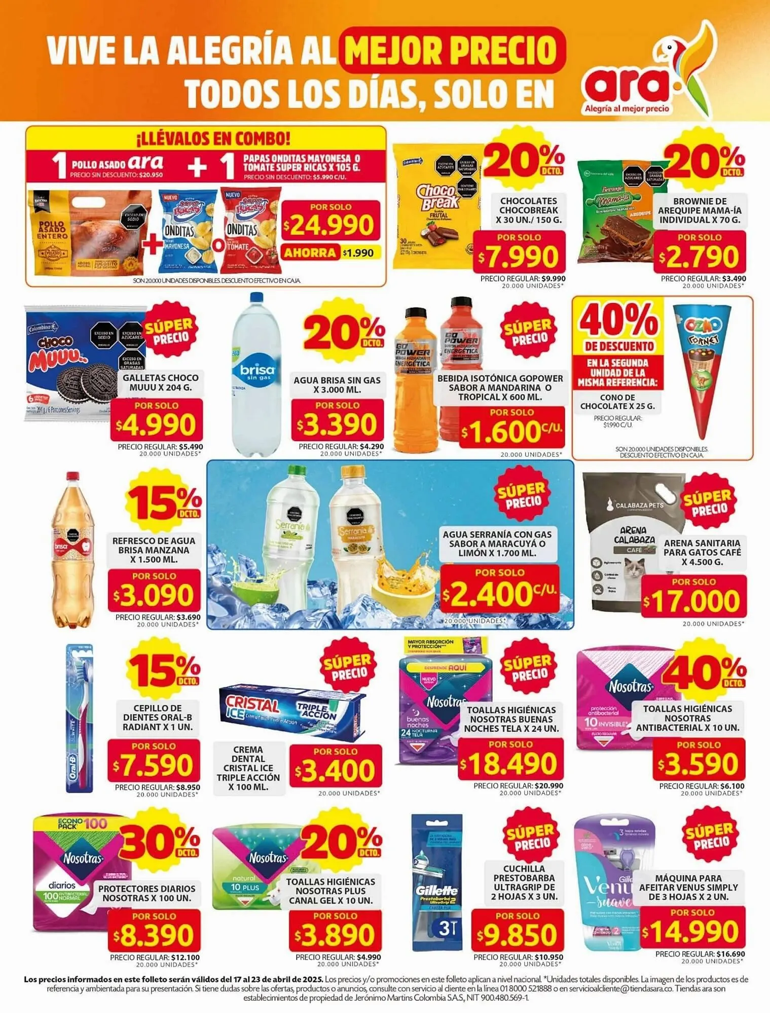 Catalogo de Catálogo Ara 17 de abril al 23 de abril 2025 - Pag 11