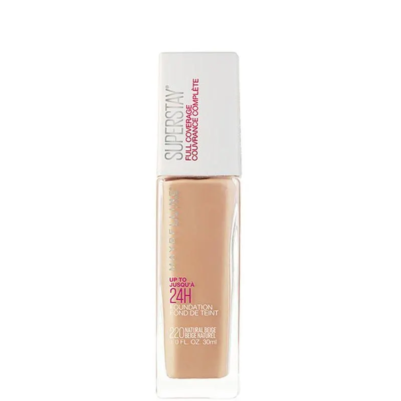 Base Liquida Maybelline Super Stay Natural Beige X 30 Ml