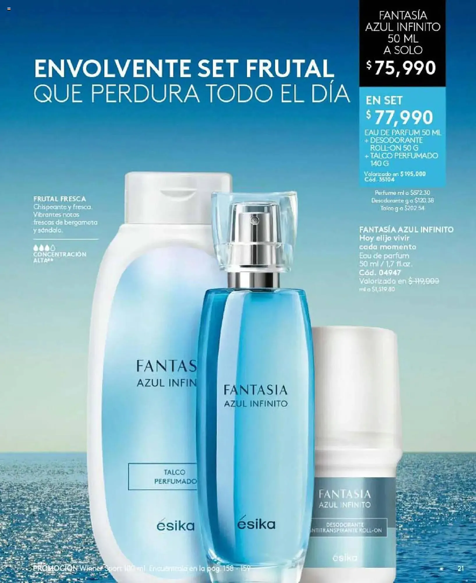 Catalogo de Catálogo Ésika 24 de septiembre al 1 de diciembre 2025 - Pag 21