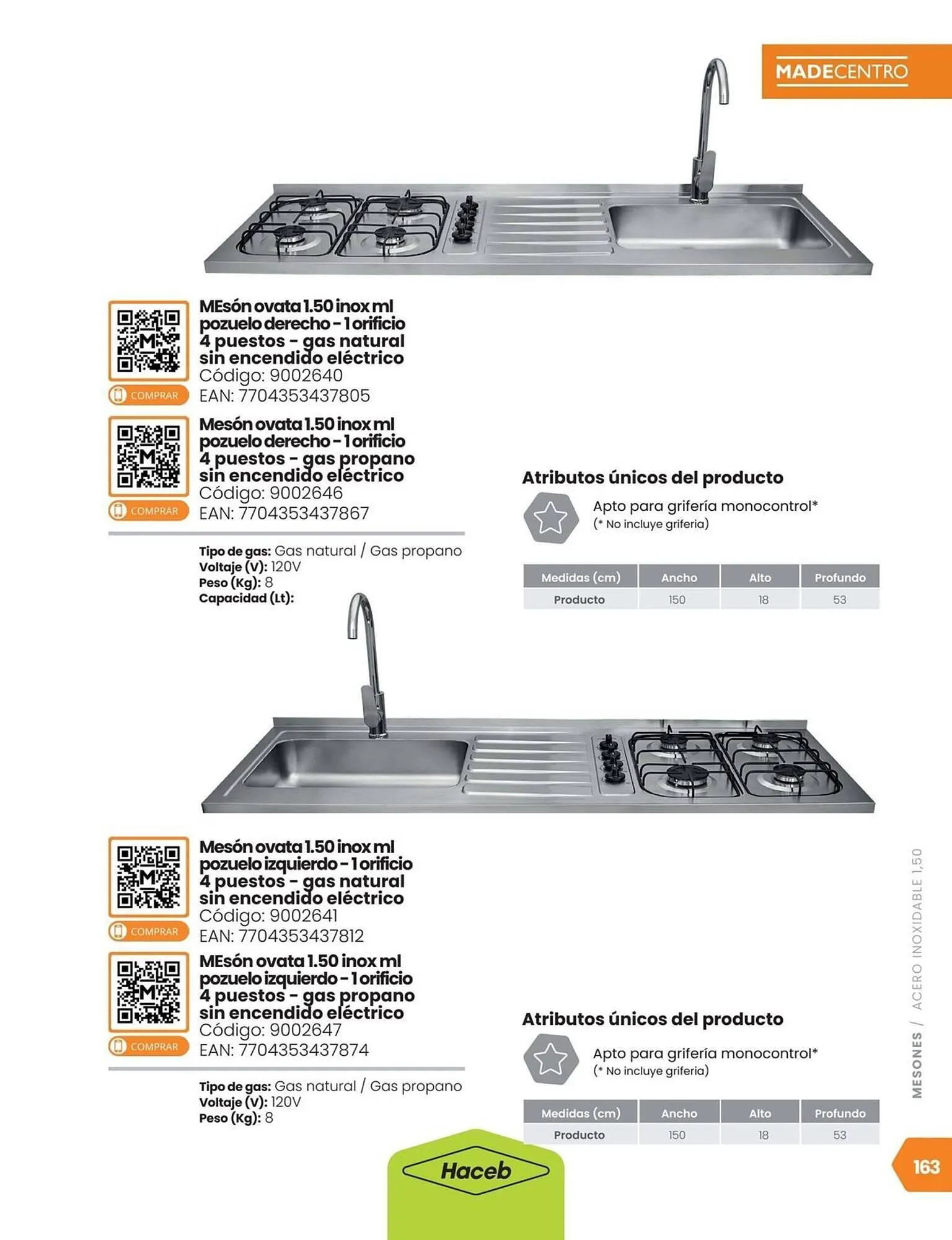 Catalogo de Catálogo Madecentro 12 de mayo al 31 de mayo 2026 - Pag 163