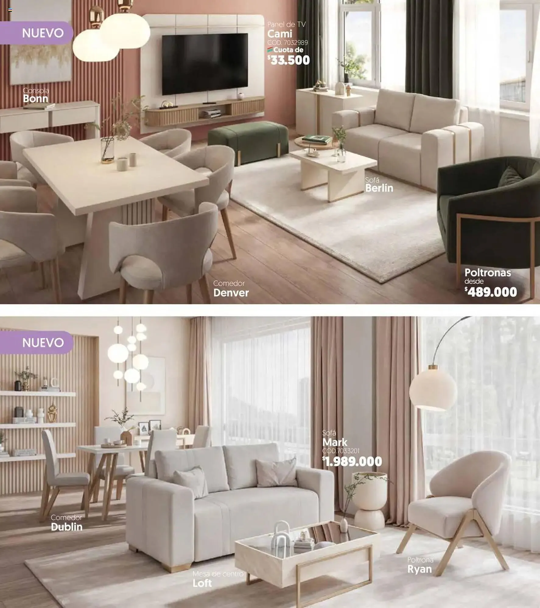 Catalogo de Catálogo Muebles Jamar 17 de febrero al 31 de marzo 2025 - Pag 2