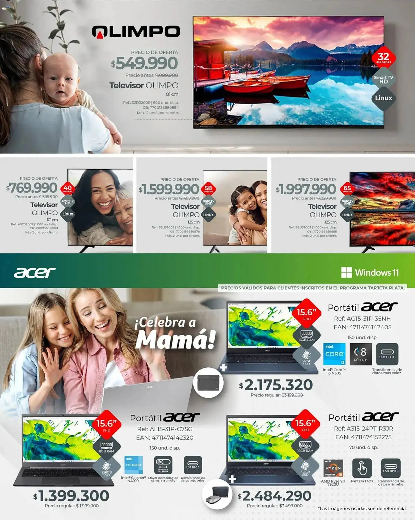 Catalogo de Catálogo Olímpica 1 de mayo al 31 de mayo 2025 - Pag 107