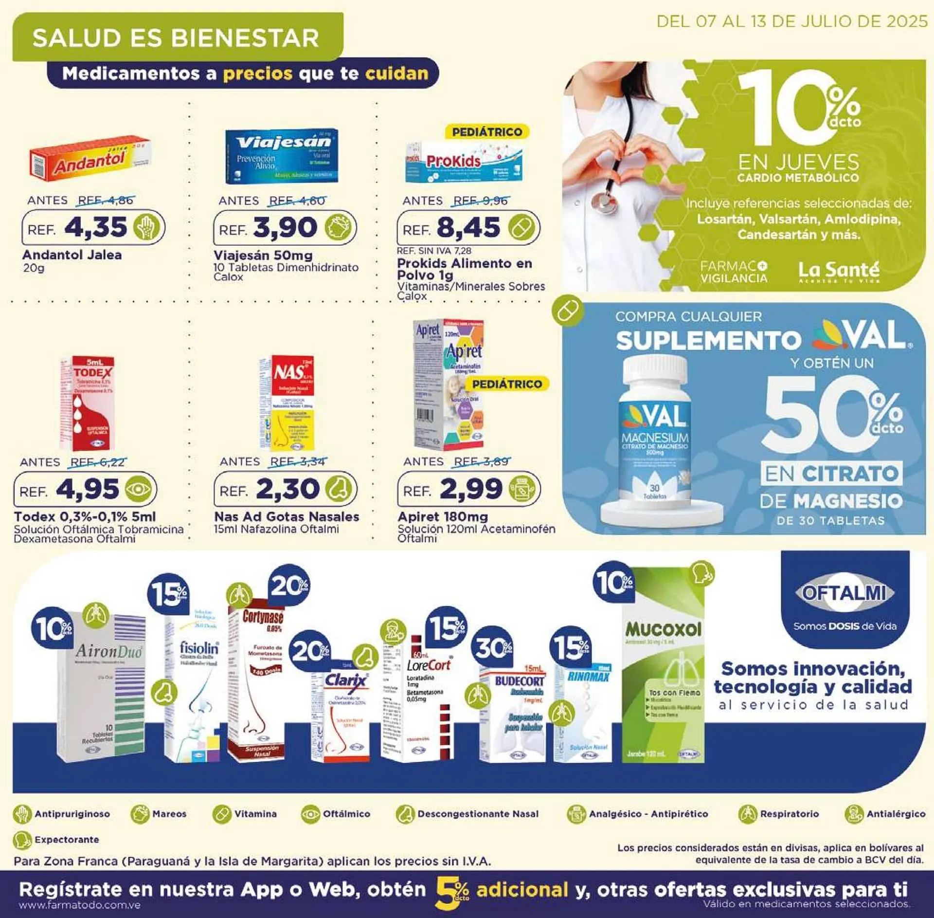 Catalogo de Catálogo FarmaTodo 7 de julio al 13 de julio 2025 - Pag 11