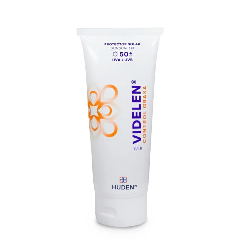 Protector Solar Control Grasa Videlen 200 Ml