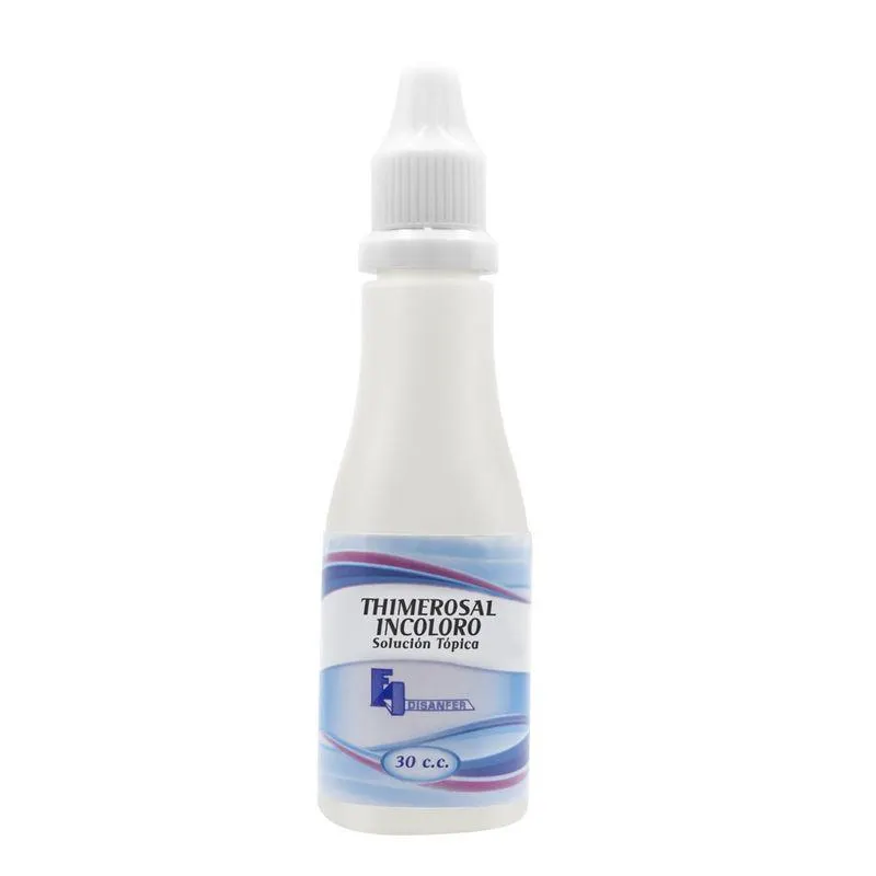 Thimerosal Incoloro Frasco X 30 Ml