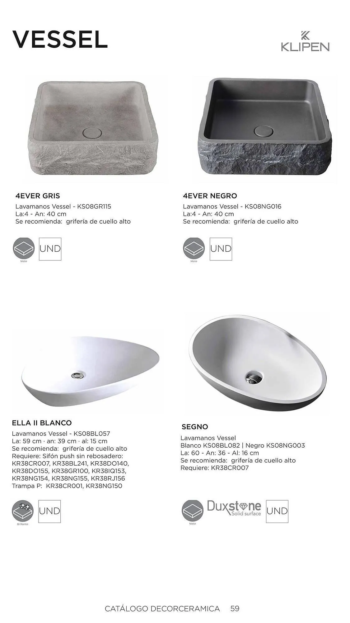 Catalogo de Catálogo Decorceramica 6 de noviembre al 6 de mayo 2025 - Pag 59