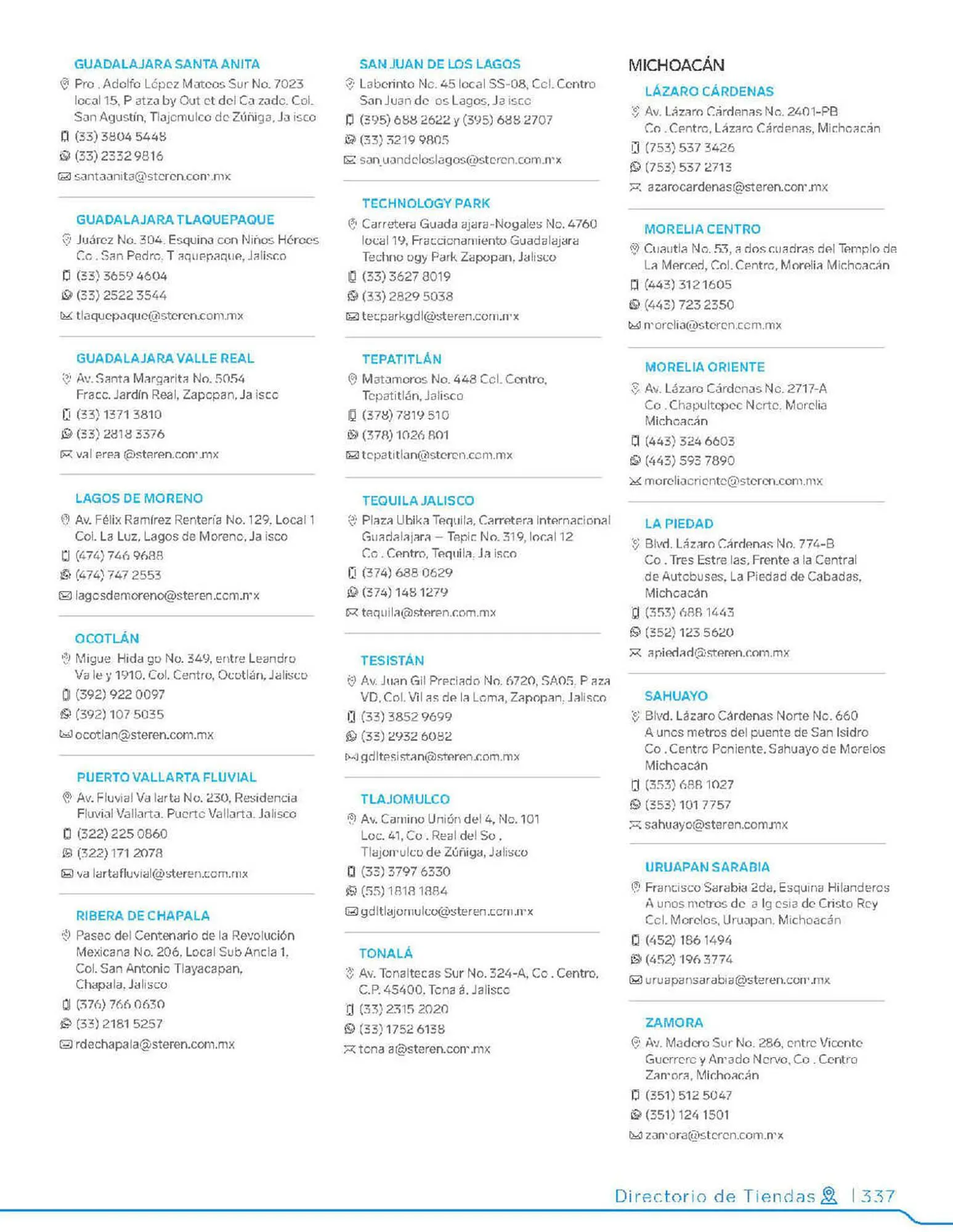 Catalogo de Catálogo Steren 2 de febrero al 5 de septiembre 2023 - Pag 357