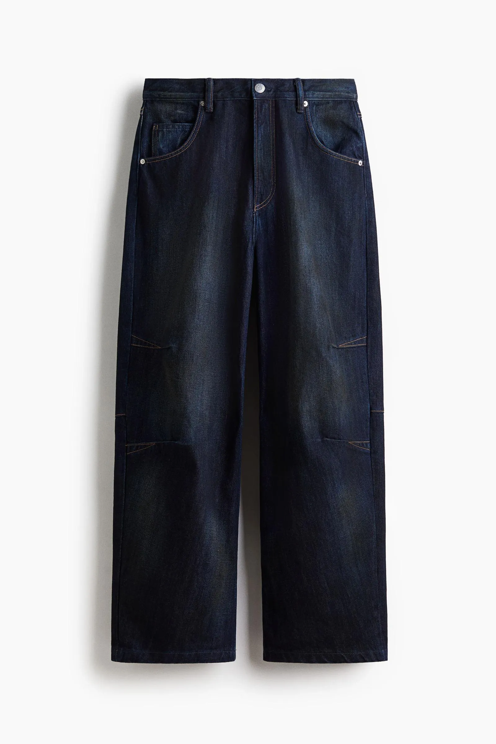 Jeans baggy con prenses