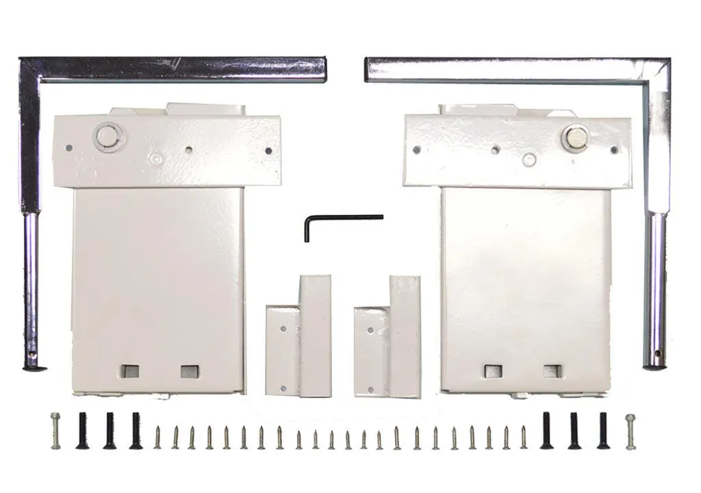 Herraje para cama sencilla horizontal- oculto pared