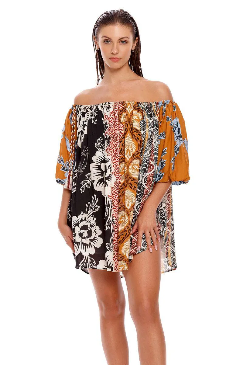 Vestido bordado liberty