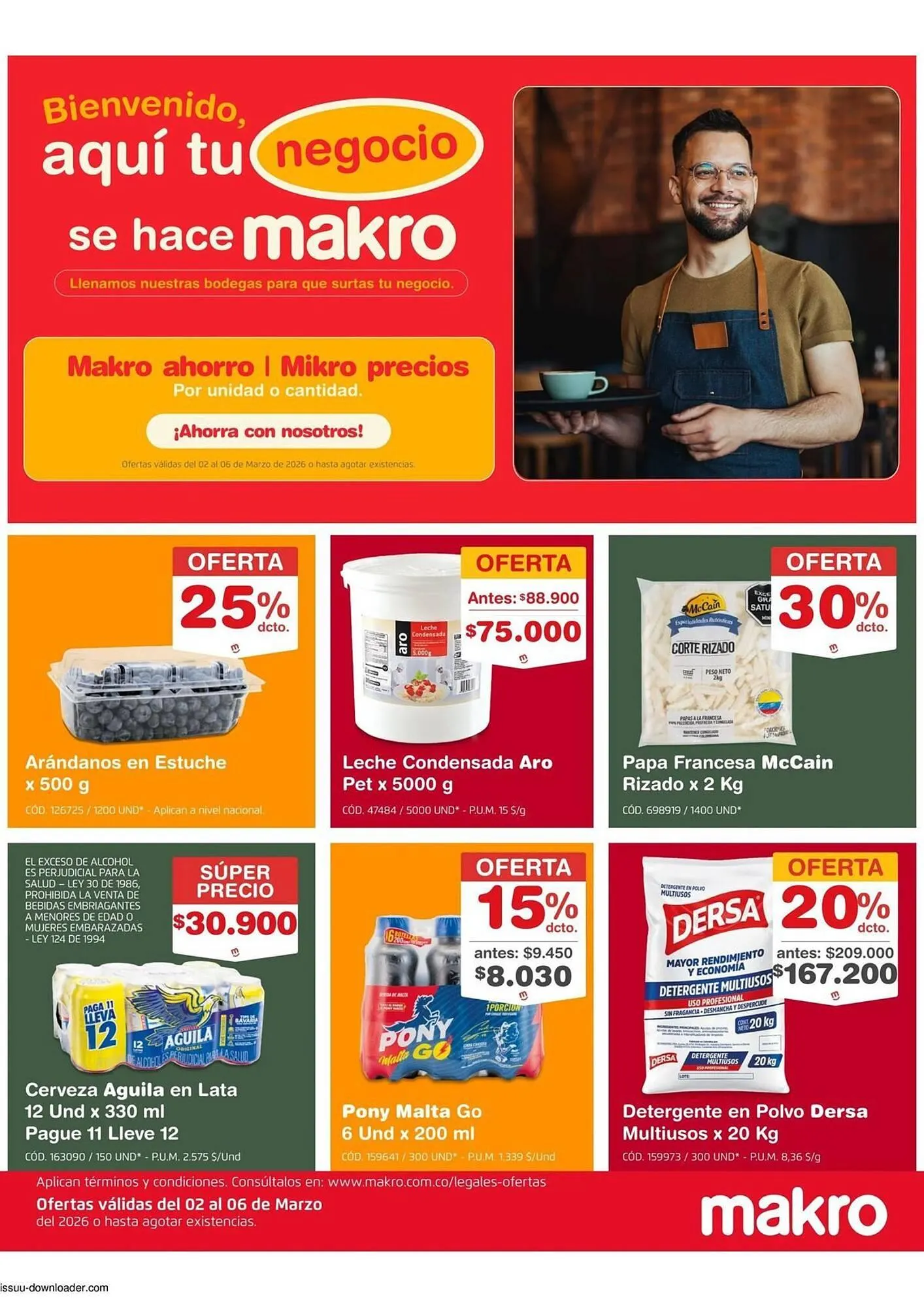 Catalogo de Catálogo Makro 3 de marzo al 6 de marzo 2026 - Pag 1