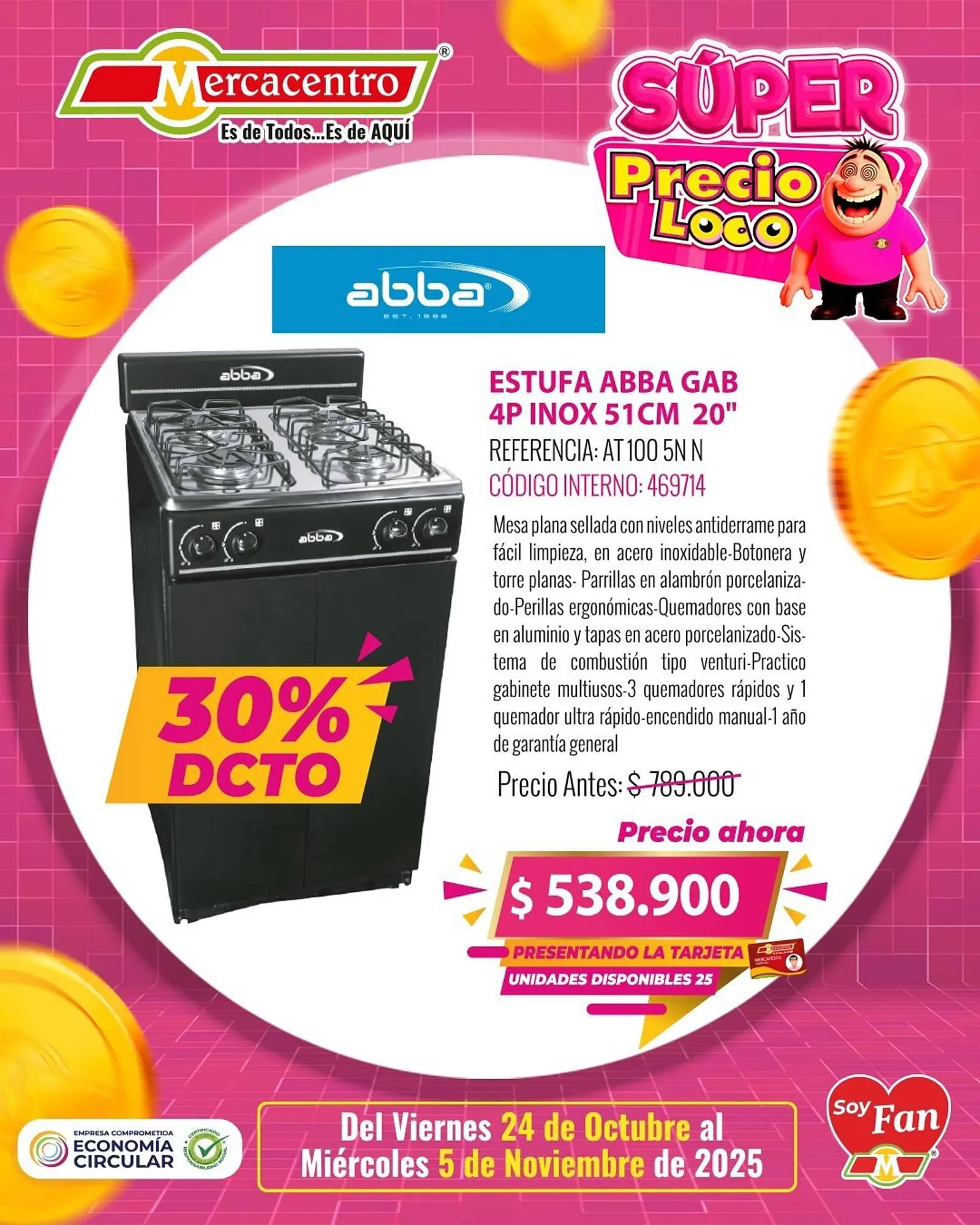 Catalogo de Catálogo MercaCentro 28 de octubre al 5 de noviembre 2025 - Pag 2