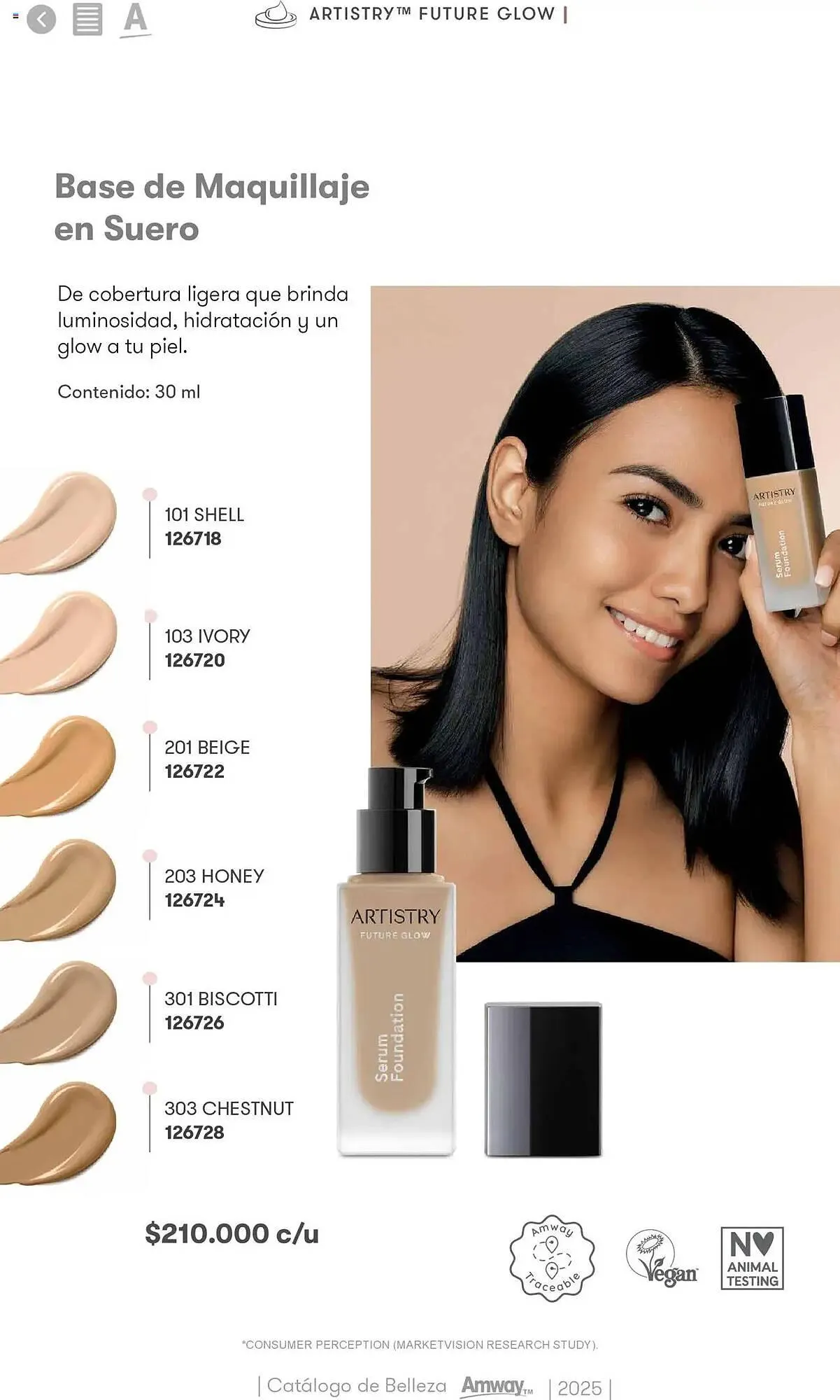 Catalogo de Catálogo Amway 30 de abril al 31 de marzo 2026 - Pag 35