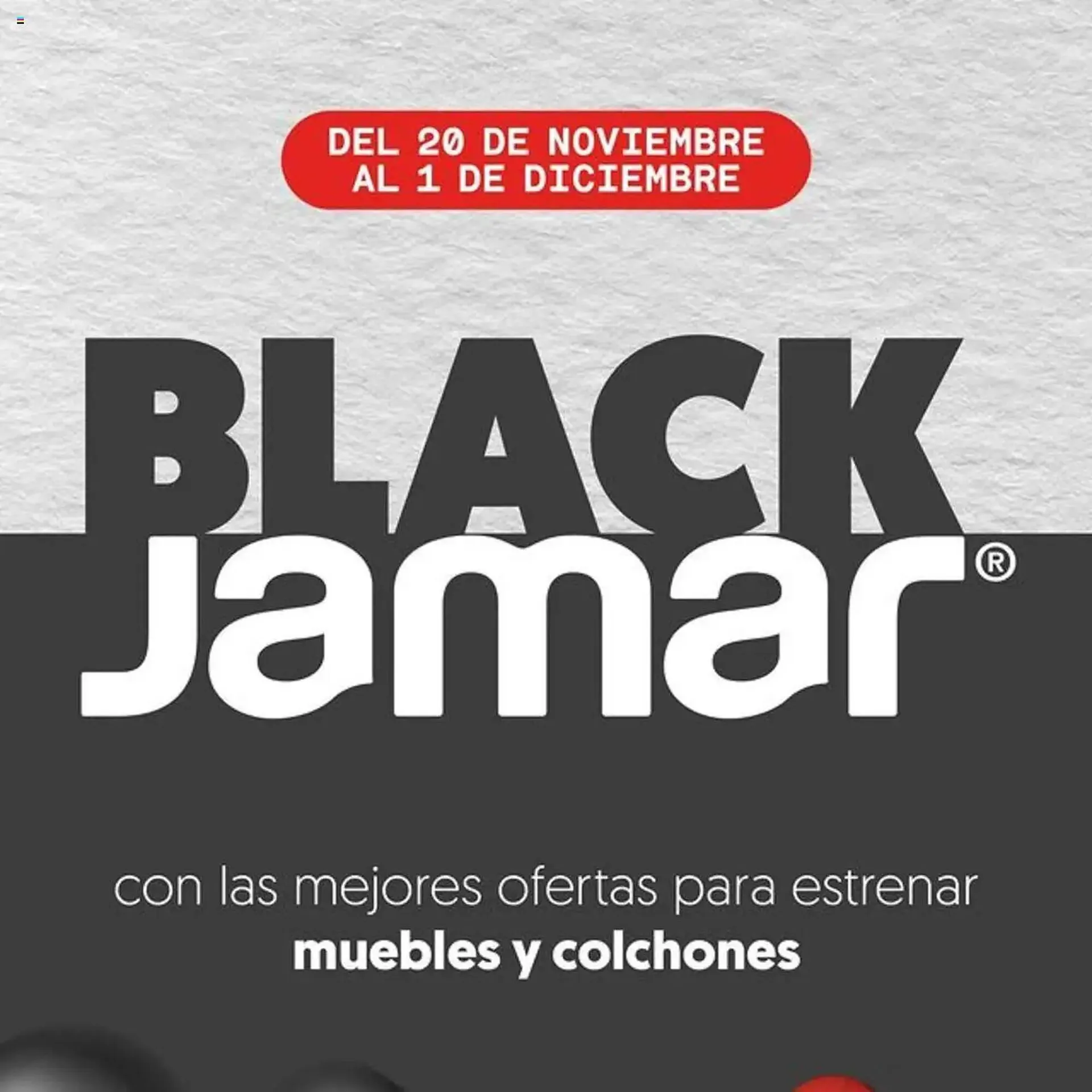 Catalogo de Catálogo Muebles Jamar 20 de noviembre al 1 de diciembre 2024 - Pag 1