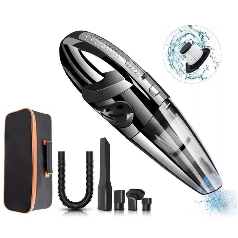 Aspiradora inalámbrica recargable para carro y hogar con Estuche