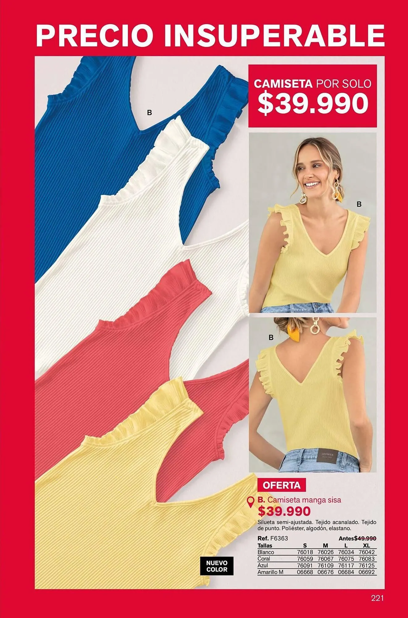 Catalogo de Catálogo Leonisa 12 de diciembre al 12 de diciembre 2025 - Pag 221