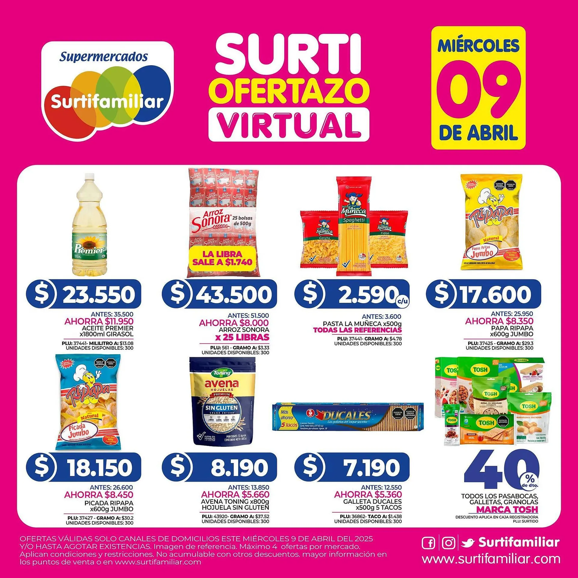 Catalogo de Catálogo Surtifamiliar 7 de abril al 9 de abril 2025 - Pag 2