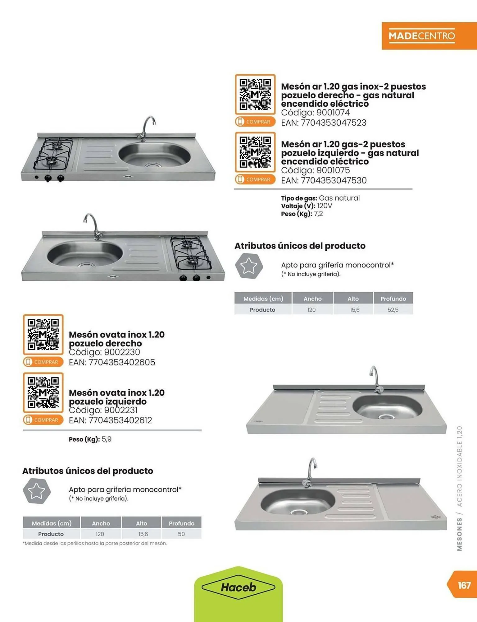 Catalogo de Catálogo Madecentro 12 de mayo al 31 de mayo 2026 - Pag 167
