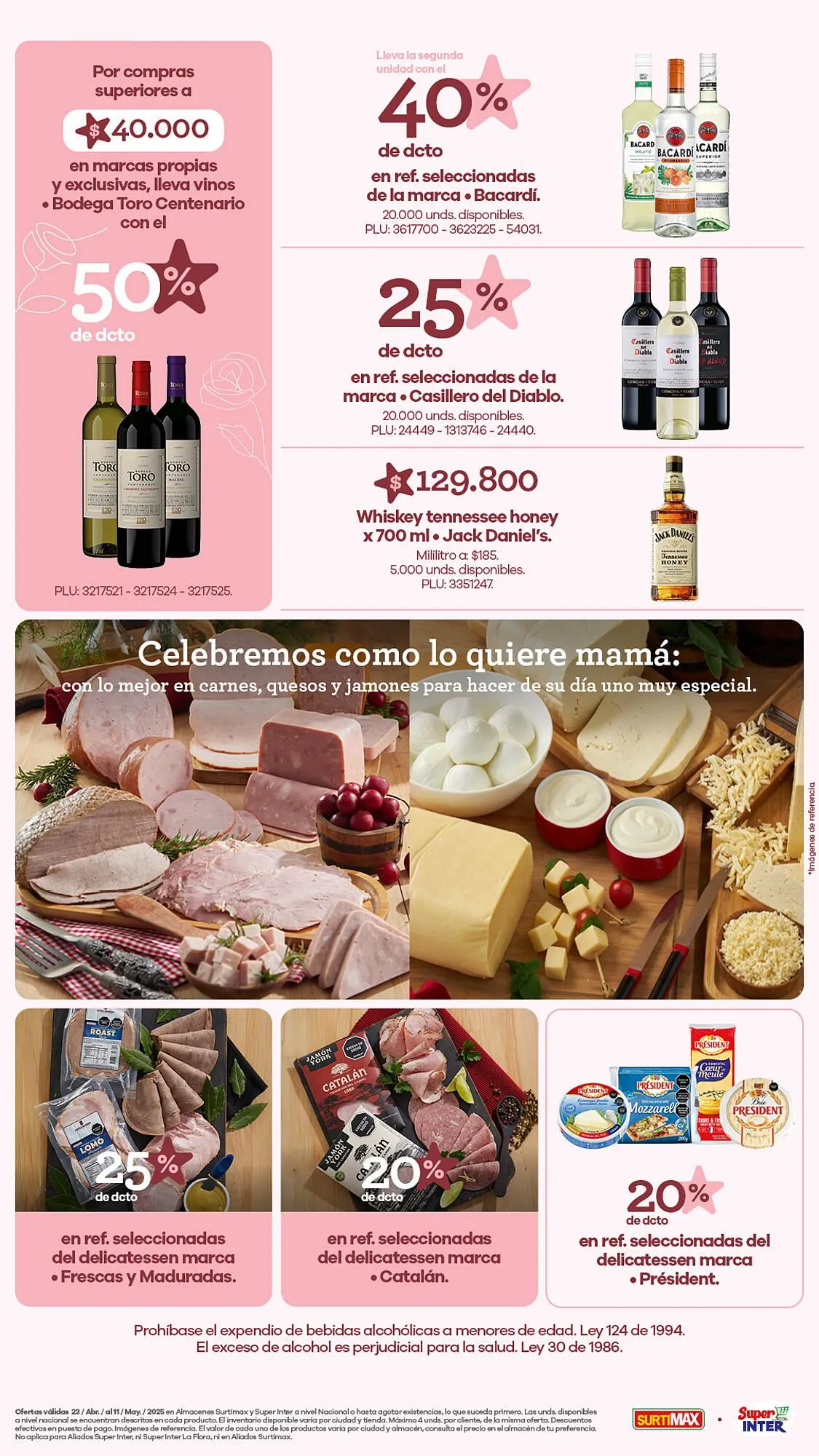 Catalogo de Catálogo Super Inter 23 de abril al 11 de mayo 2025 - Pag 3