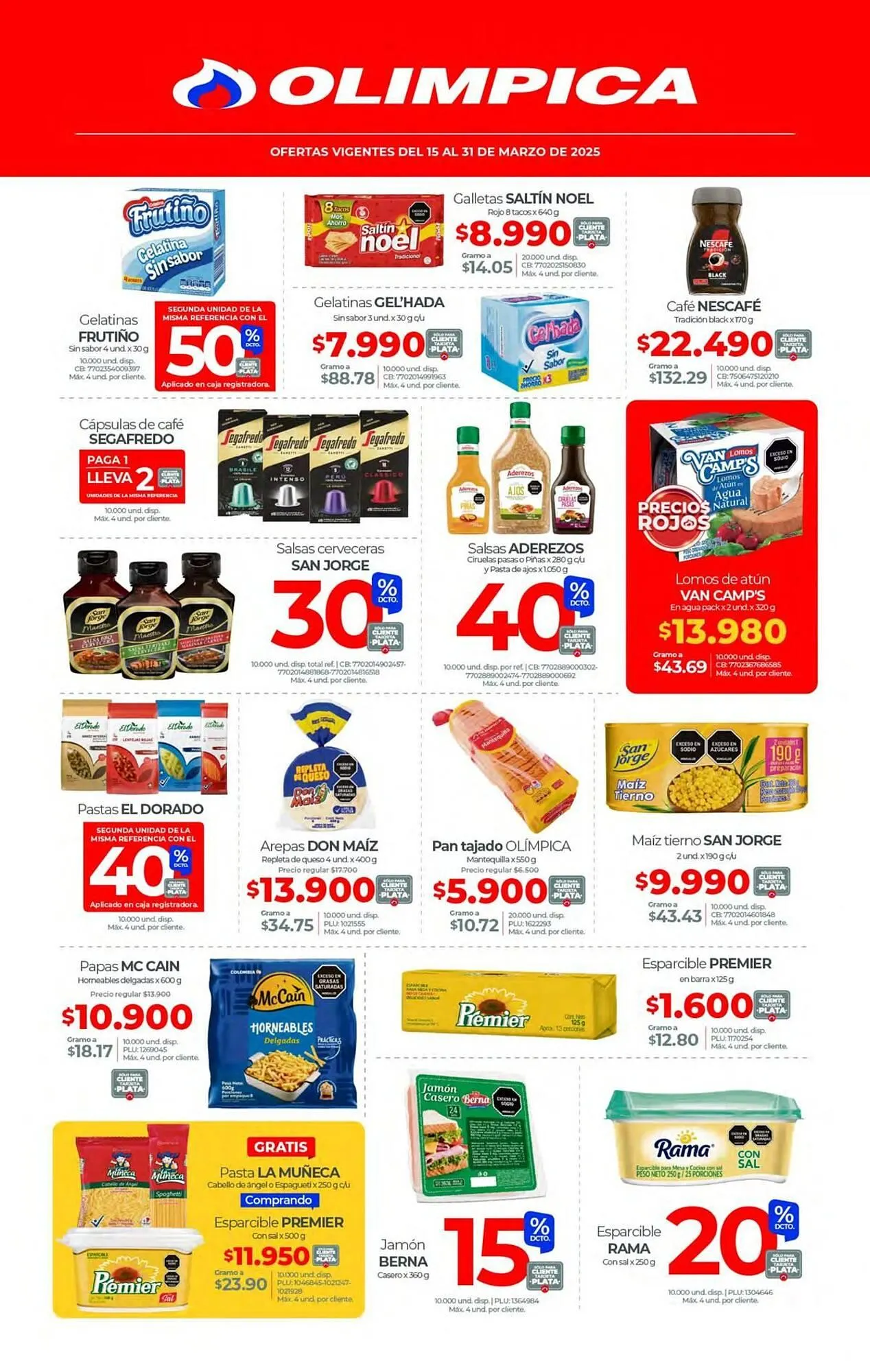 Catalogo de Catálogo Olímpica 13 de marzo al 31 de marzo 2025 - Pag 2