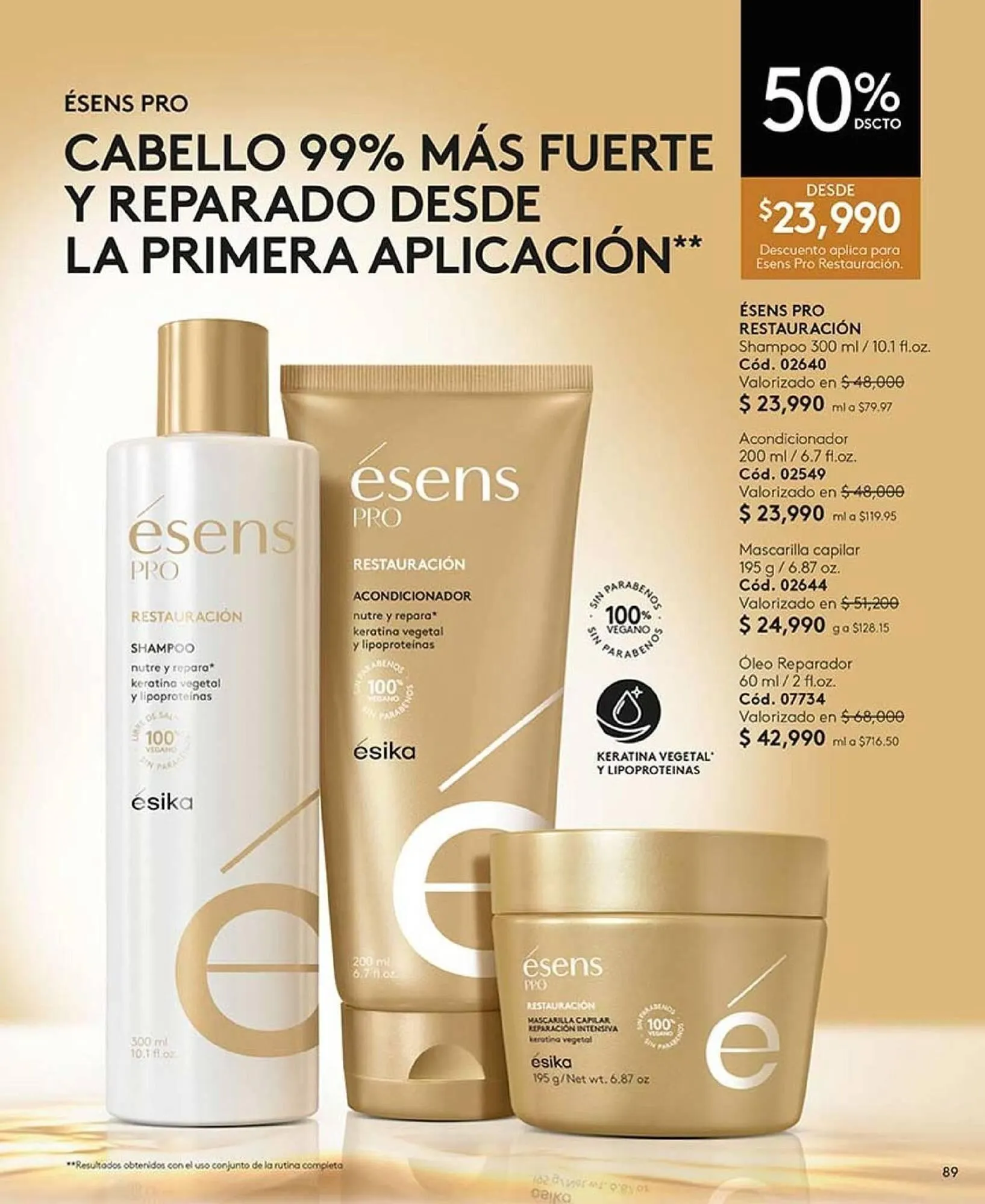 Catalogo de Catálogo Ésika 1 de noviembre al 30 de noviembre 2025 - Pag 89