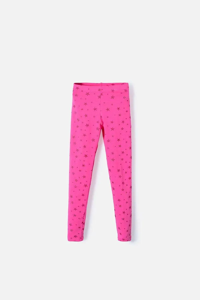 Leggings de Mic fucsia para niña