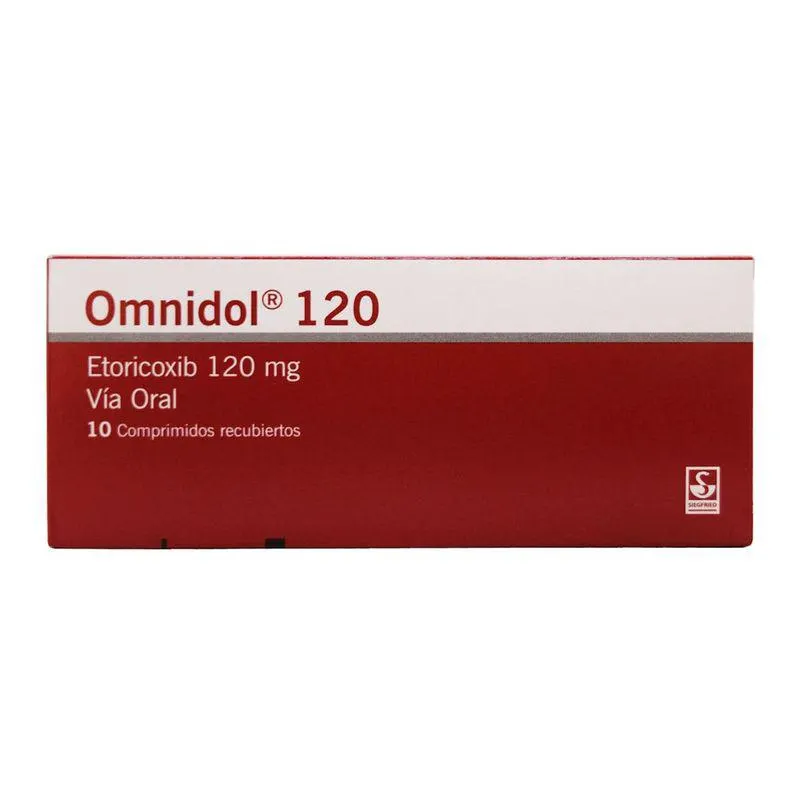 Omnidol 120 Mg Caja X 10 Tabl