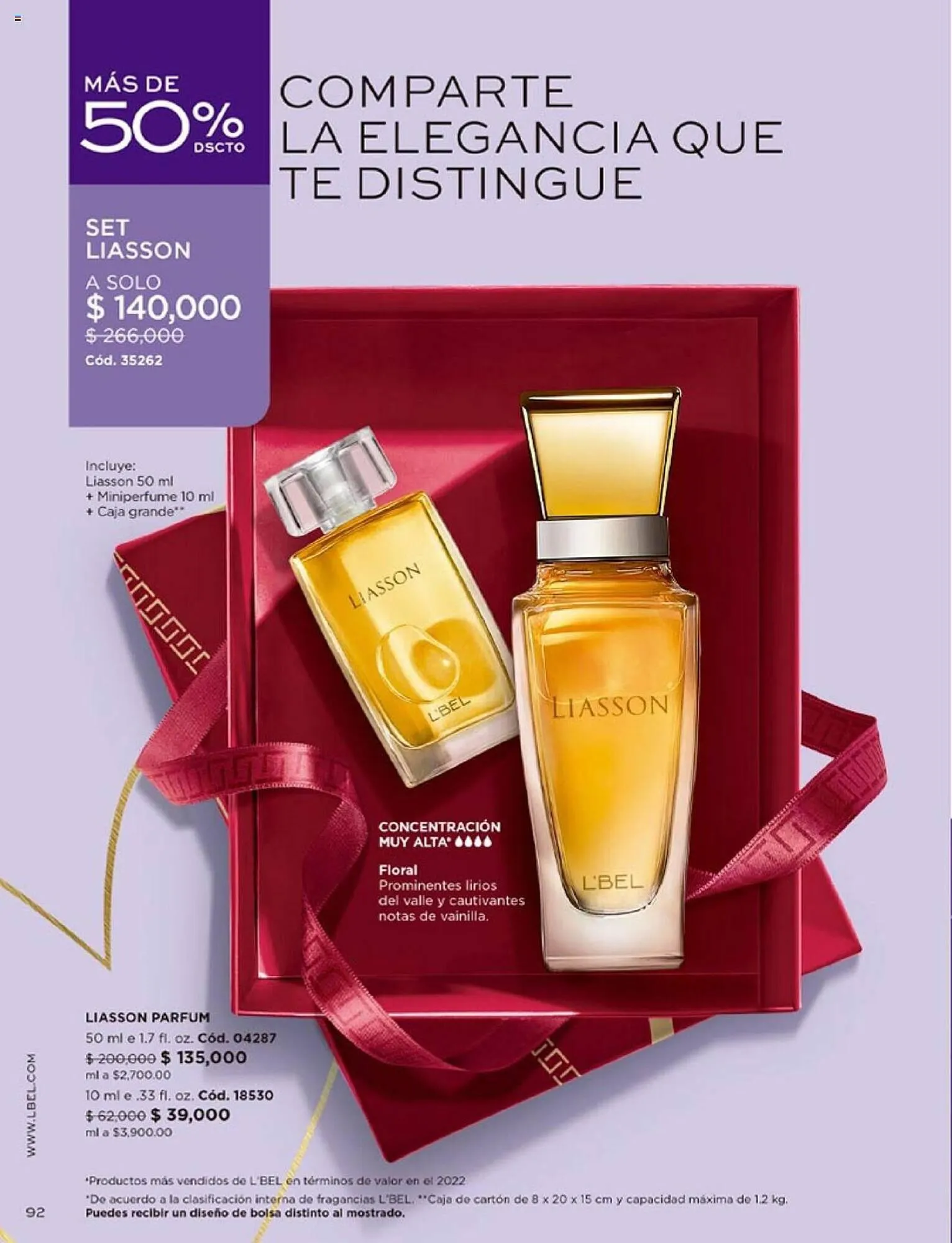 Catalogo de Catálogo L'bel 7 de julio al 28 de julio 2023 - Pag 92