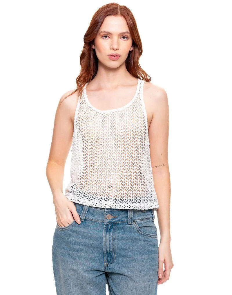 Camiseta Manga Sisa Tejida