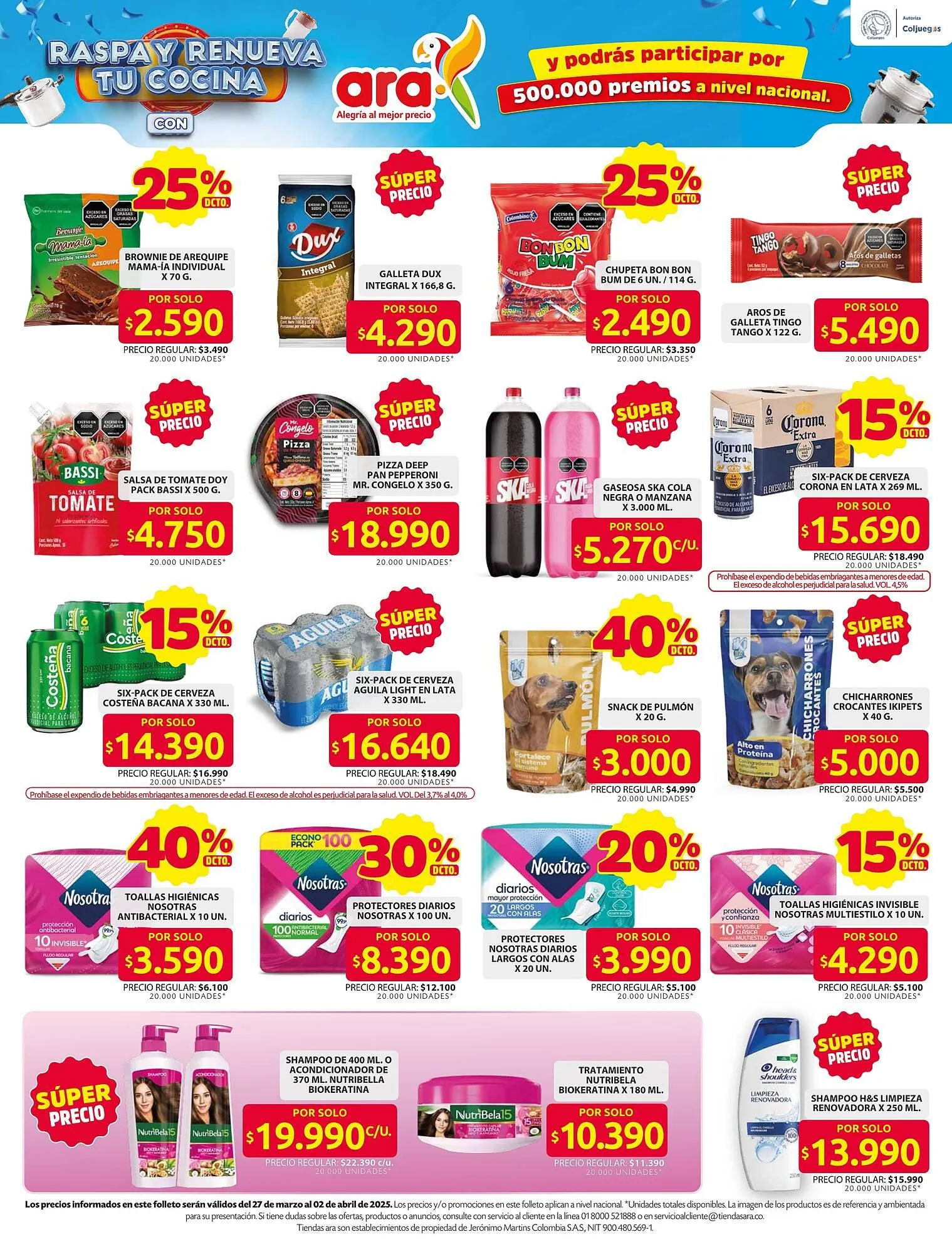 Catalogo de Catálogo Ara 27 de marzo al 2 de abril 2025 - Pag 7