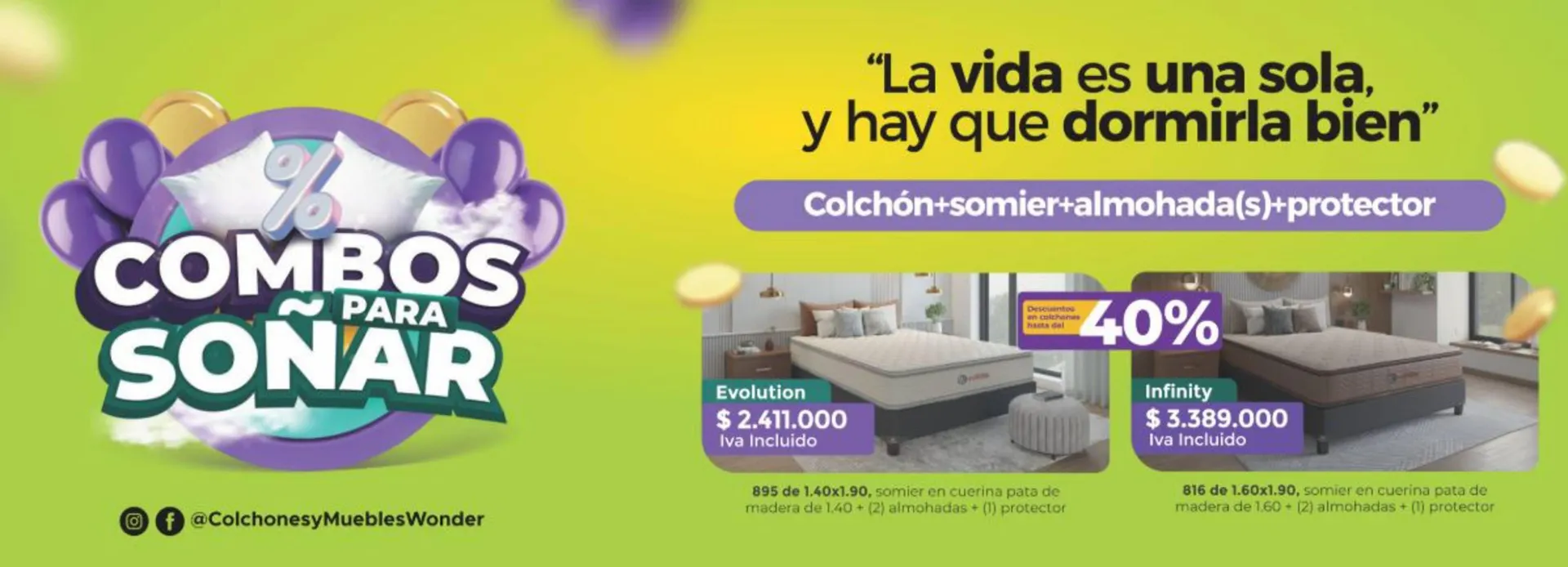 Catalogo de Catálogo Colchones Wonder 15 de julio al 20 de septiembre 2025 - Pag 2