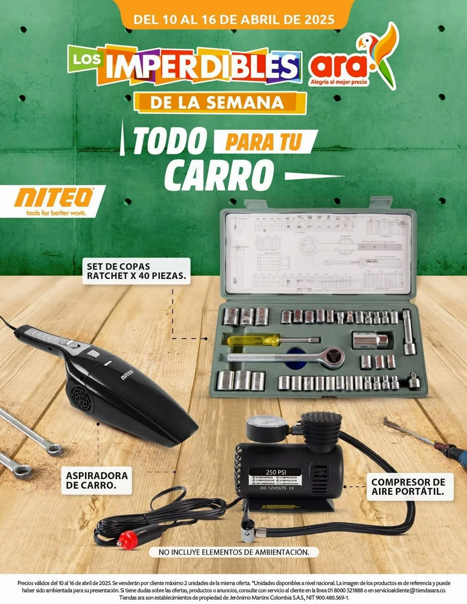 Catalogo de Catálogo Ara 10 de abril al 17 de abril 2025 - Pag 1