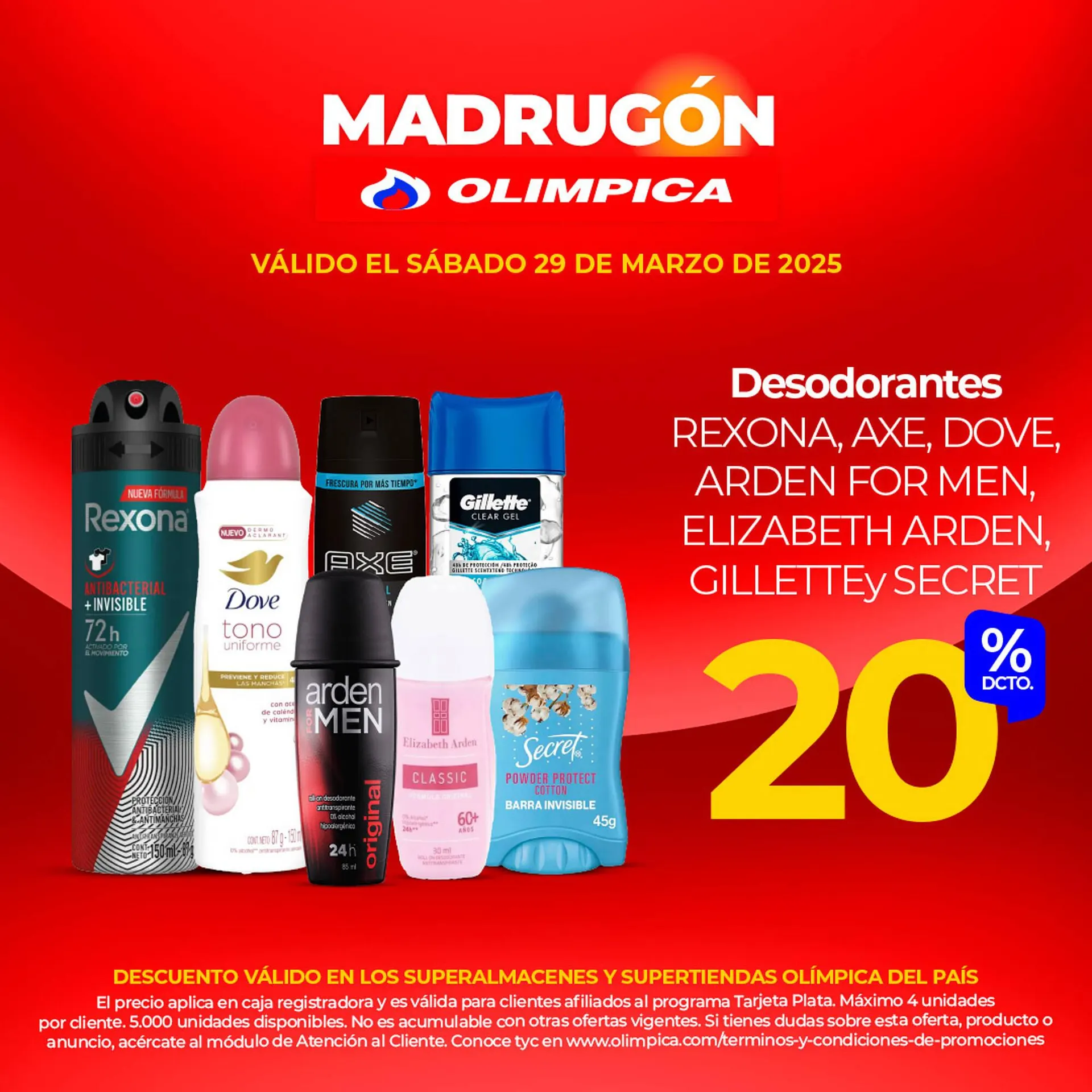 Catalogo de Catálogo Olímpica 28 de marzo al 29 de marzo 2025 - Pag 1