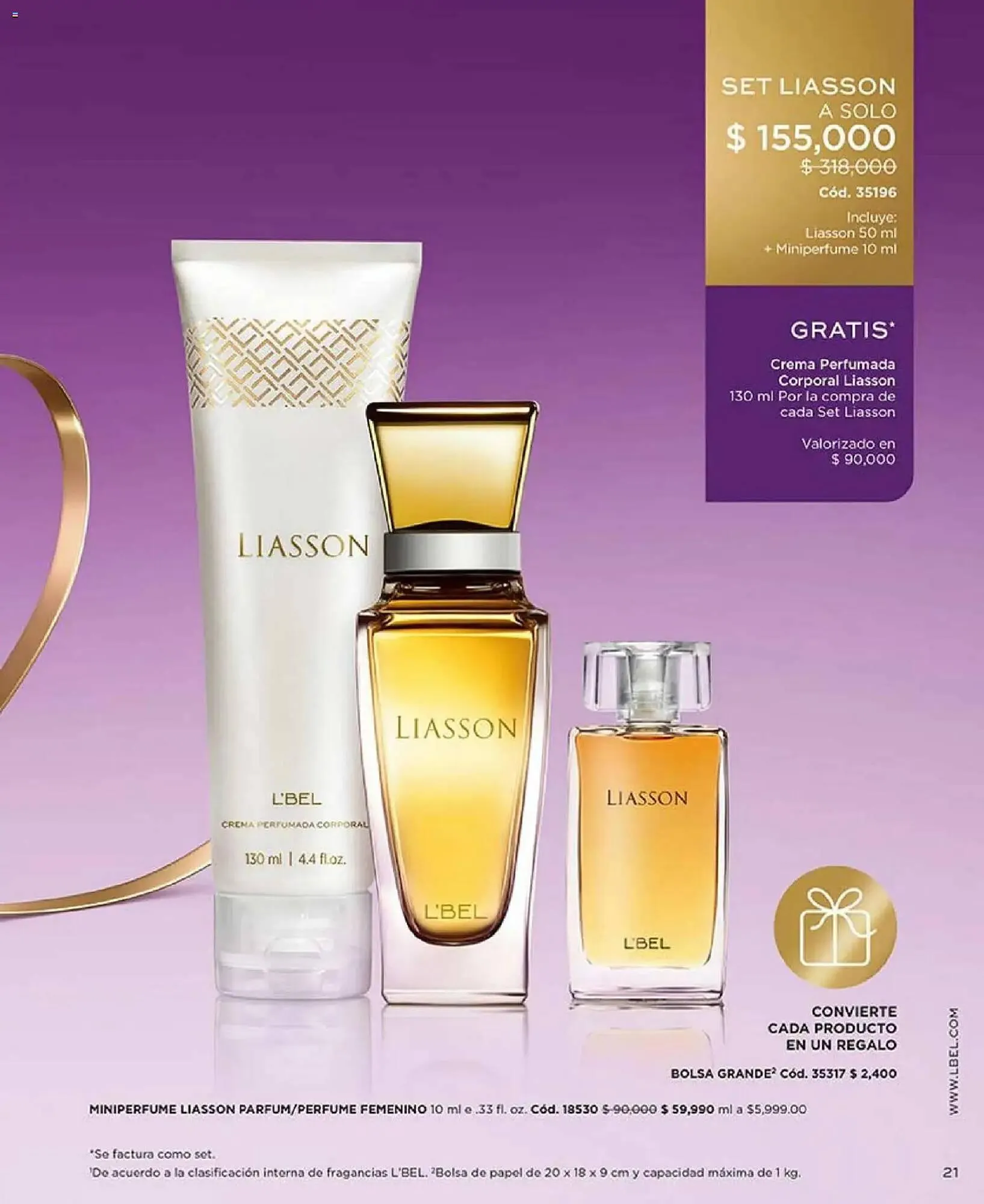 Catalogo de Catálogo L'bel 6 de enero al 15 de febrero 2026 - Pag 21