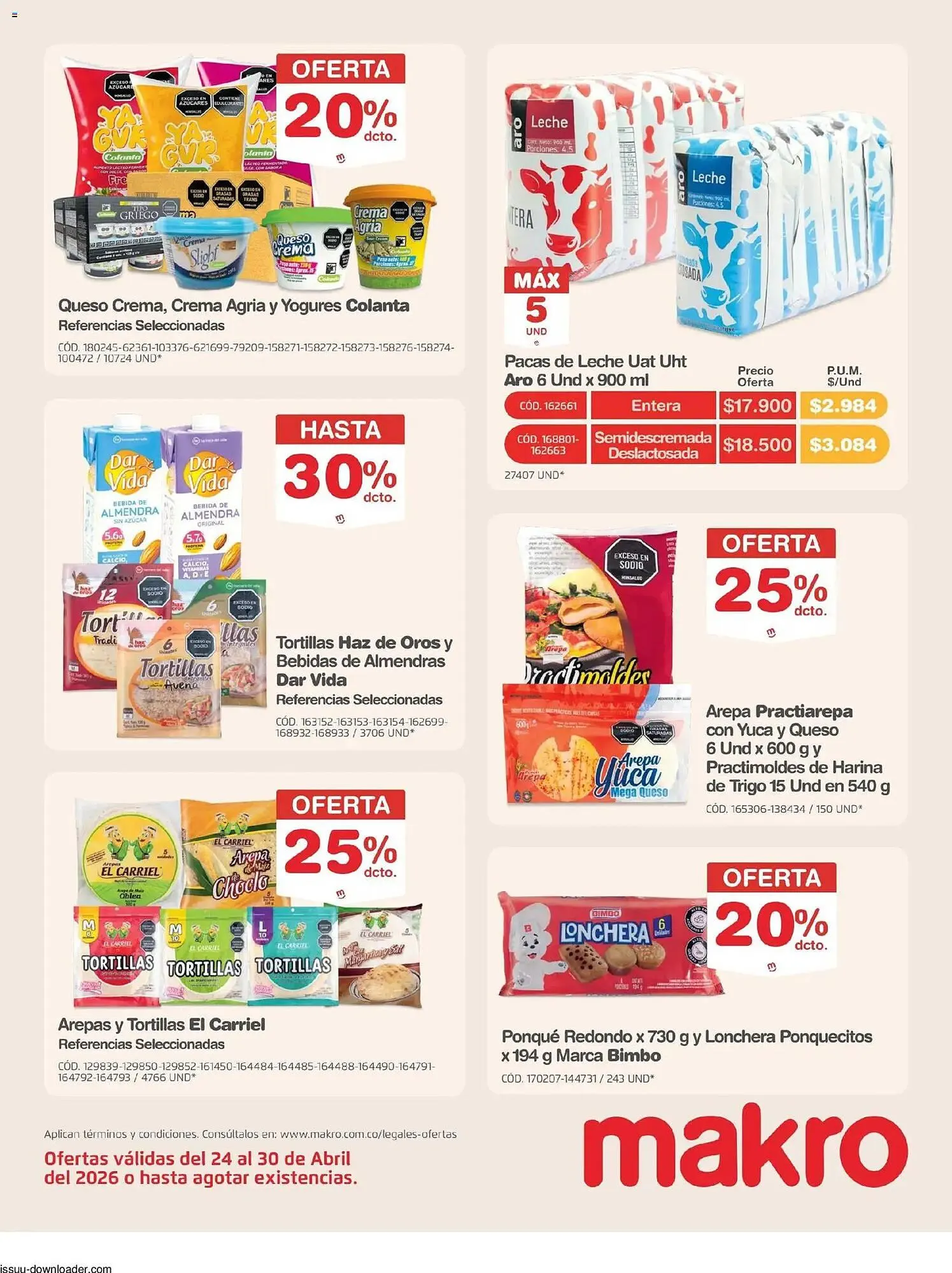Catalogo de Catálogo Makro 24 de abril al 30 de abril 2026 - Pag 10