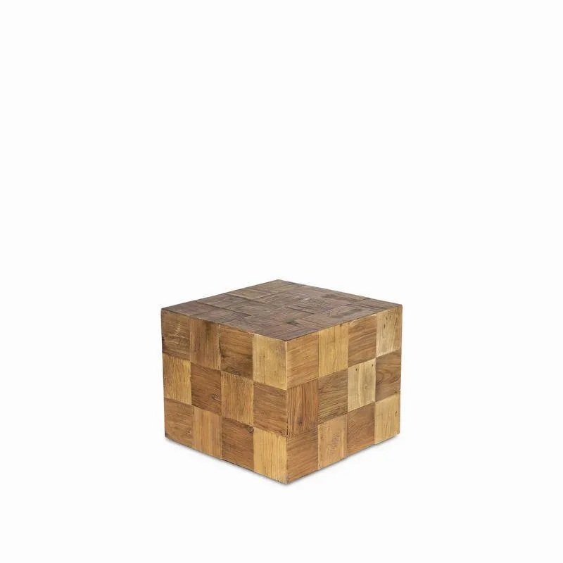 Mesa auxiliar cubismo 50x60x60