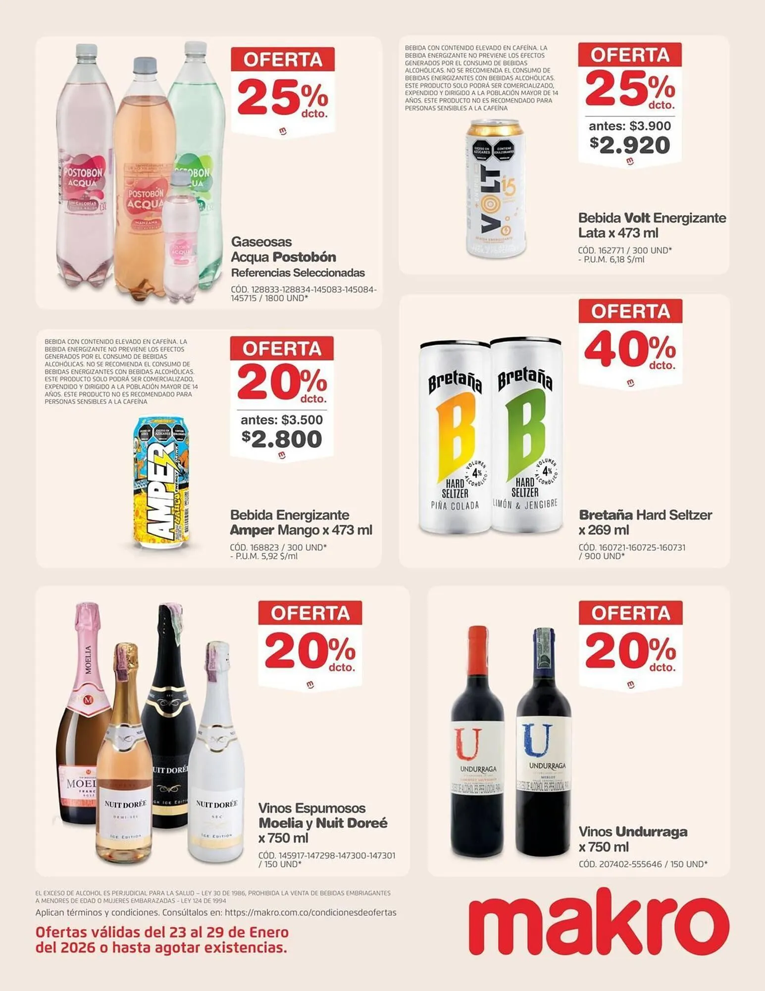 Catalogo de Catálogo Makro 23 de enero al 29 de enero 2026 - Pag 14