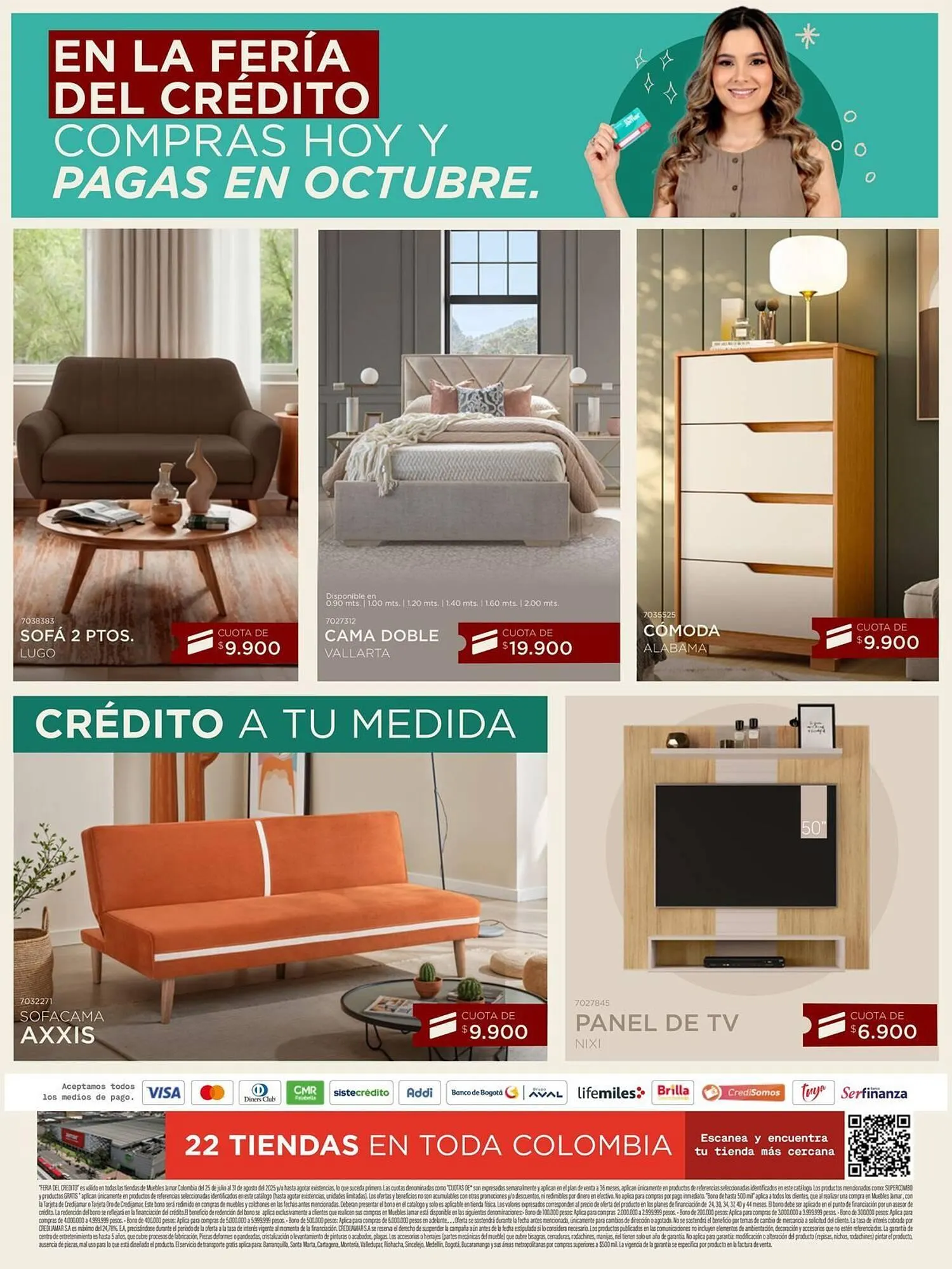 Catalogo de Catálogo Muebles Jamar 5 de agosto al 31 de agosto 2025 - Pag 18