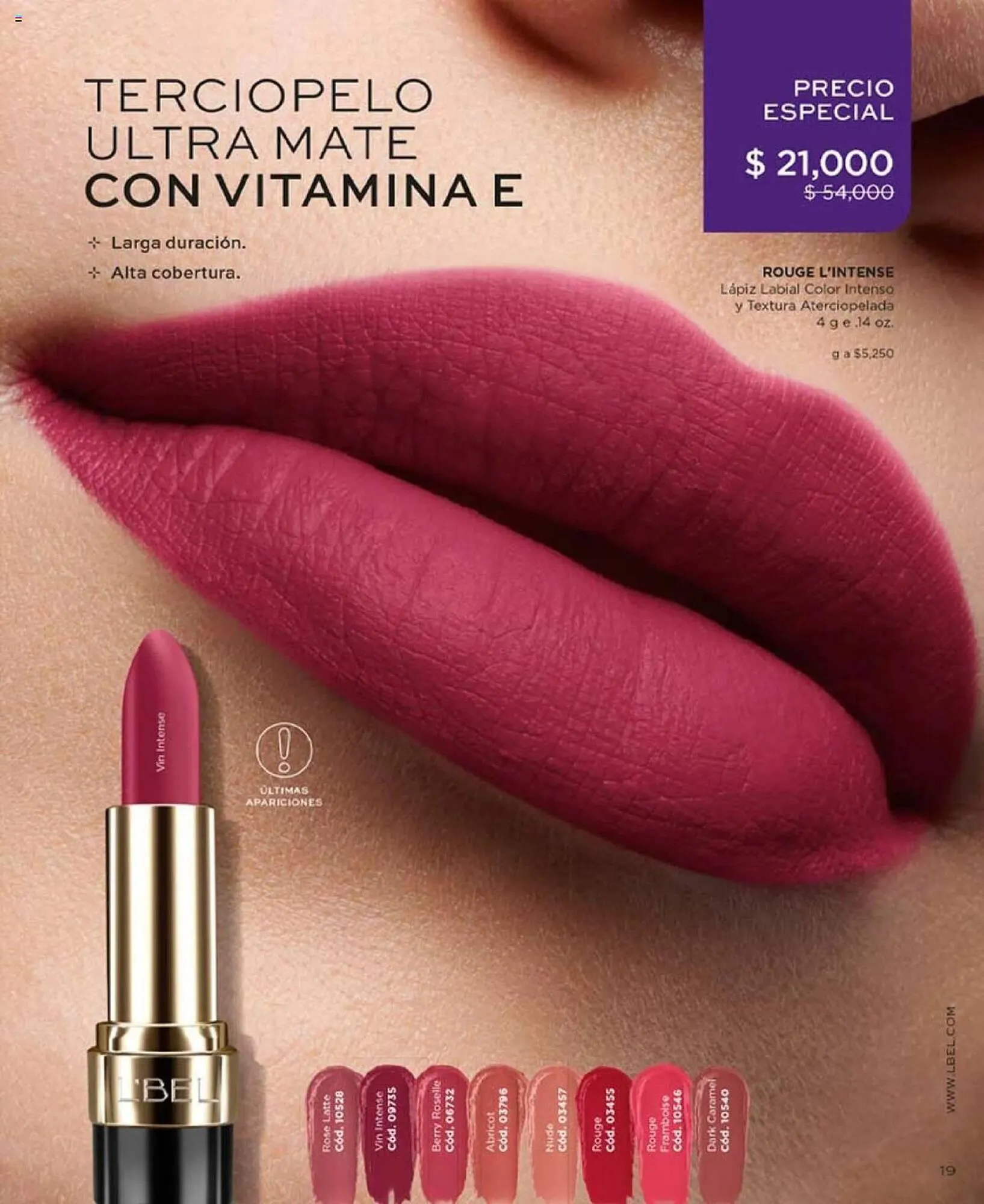 Catalogo de Catálogo L'bel 1 de enero al 31 de enero 2024 - Pag 19