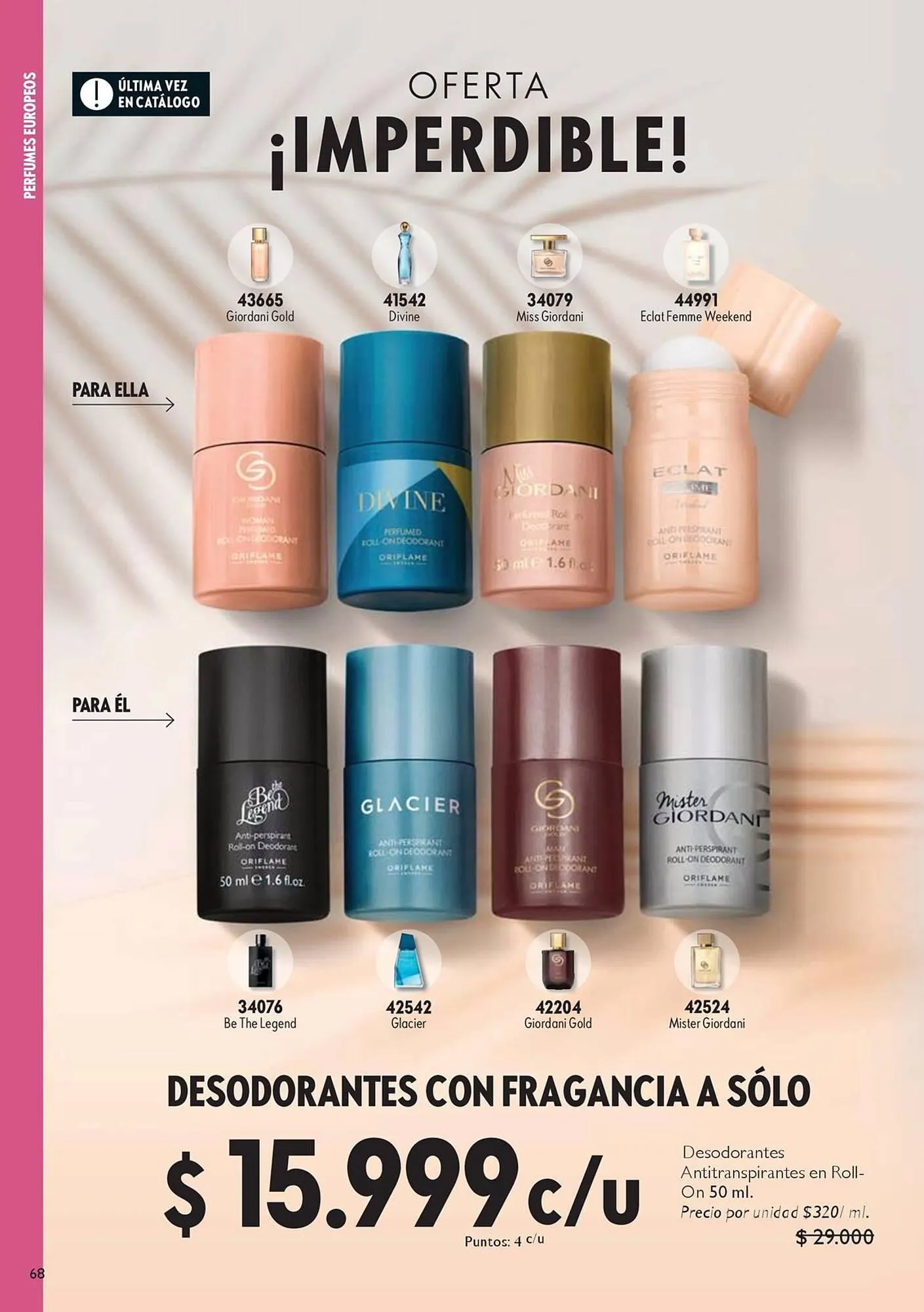 Catalogo de Catálogo Oriflame 25 de octubre al 14 de noviembre 2025 - Pag 68