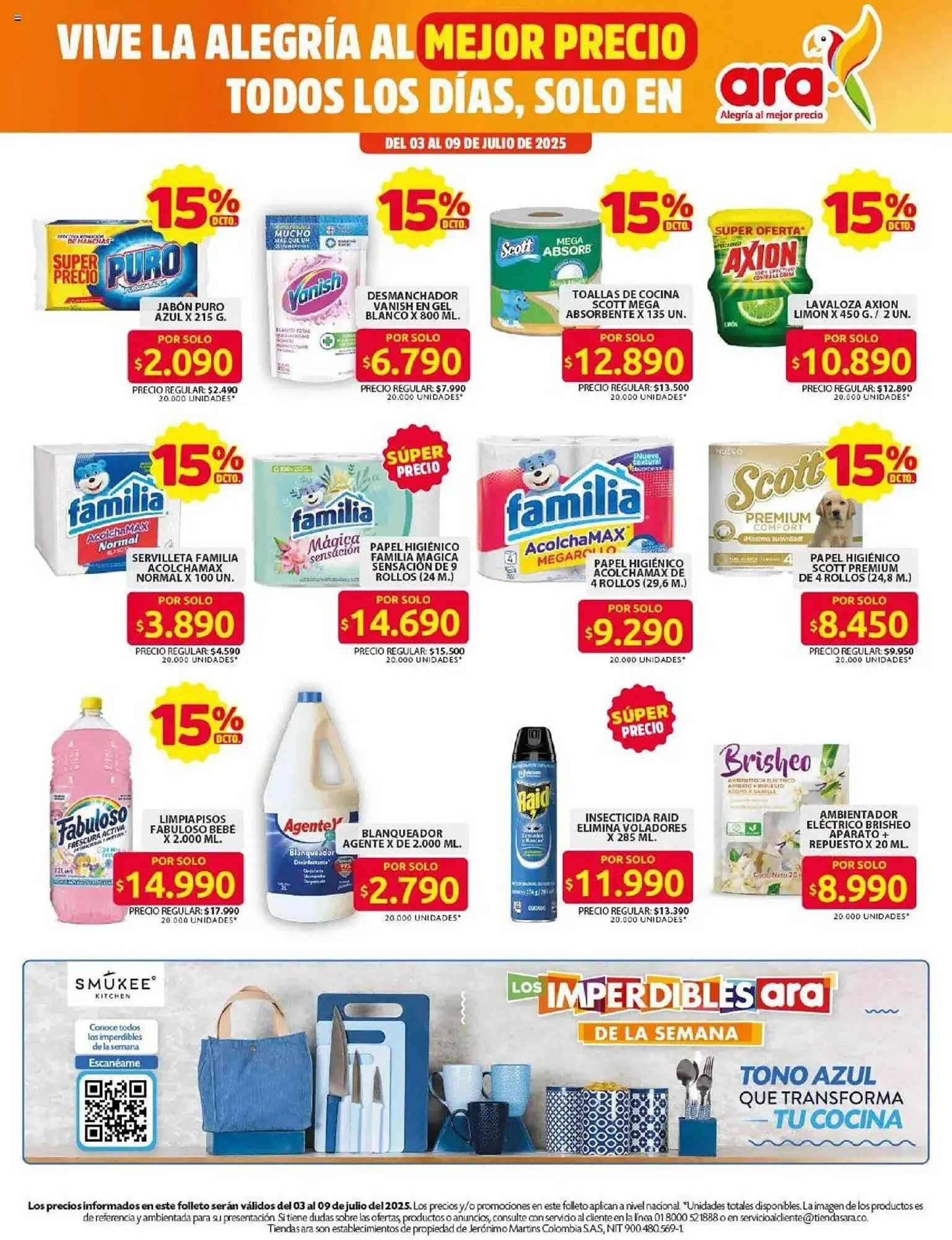 Catalogo de Catálogo Ara 3 de julio al 10 de julio 2025 - Pag 14