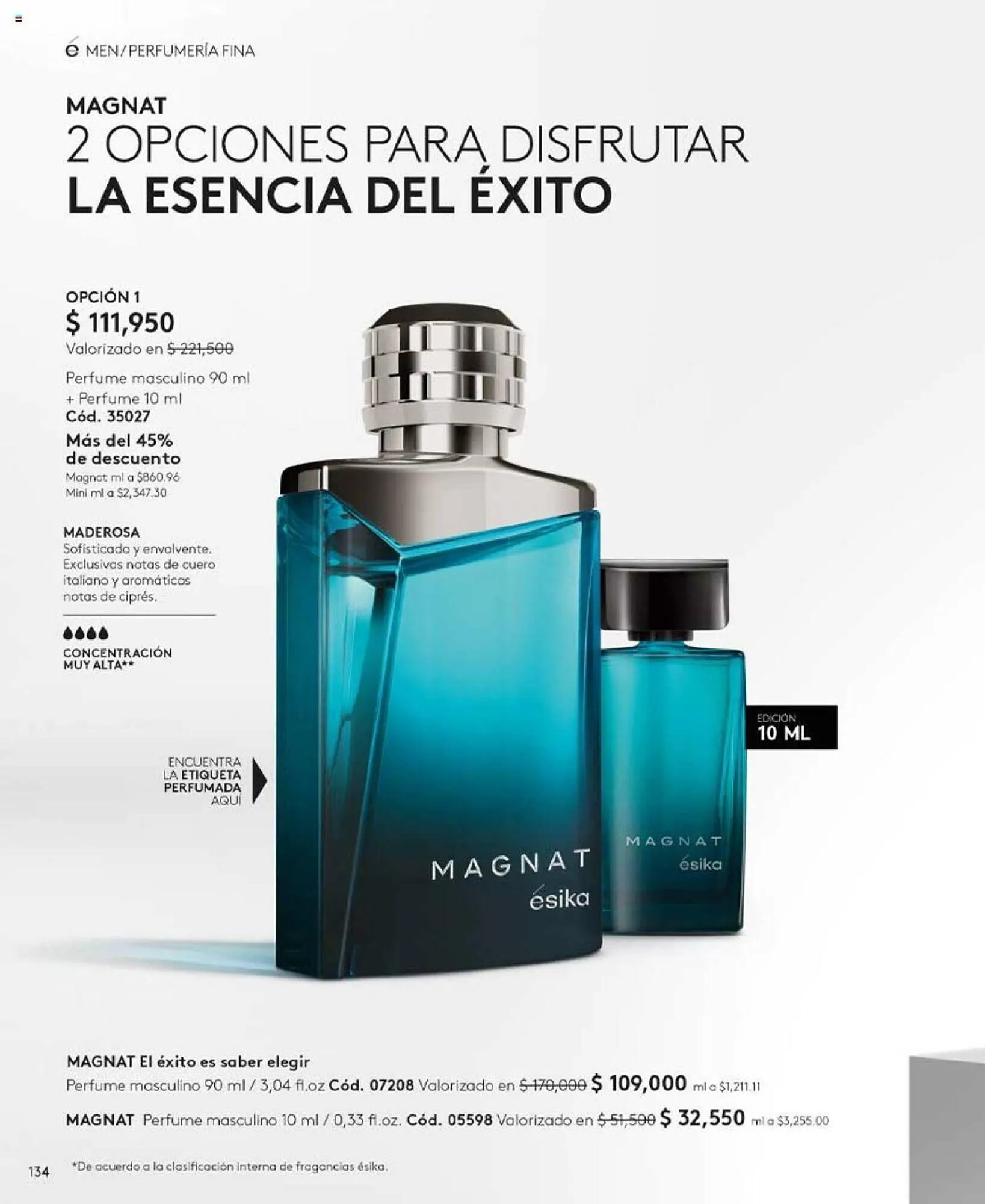 Catalogo de Catálogo Ésika 1 de febrero al 29 de febrero 2024 - Pag 134