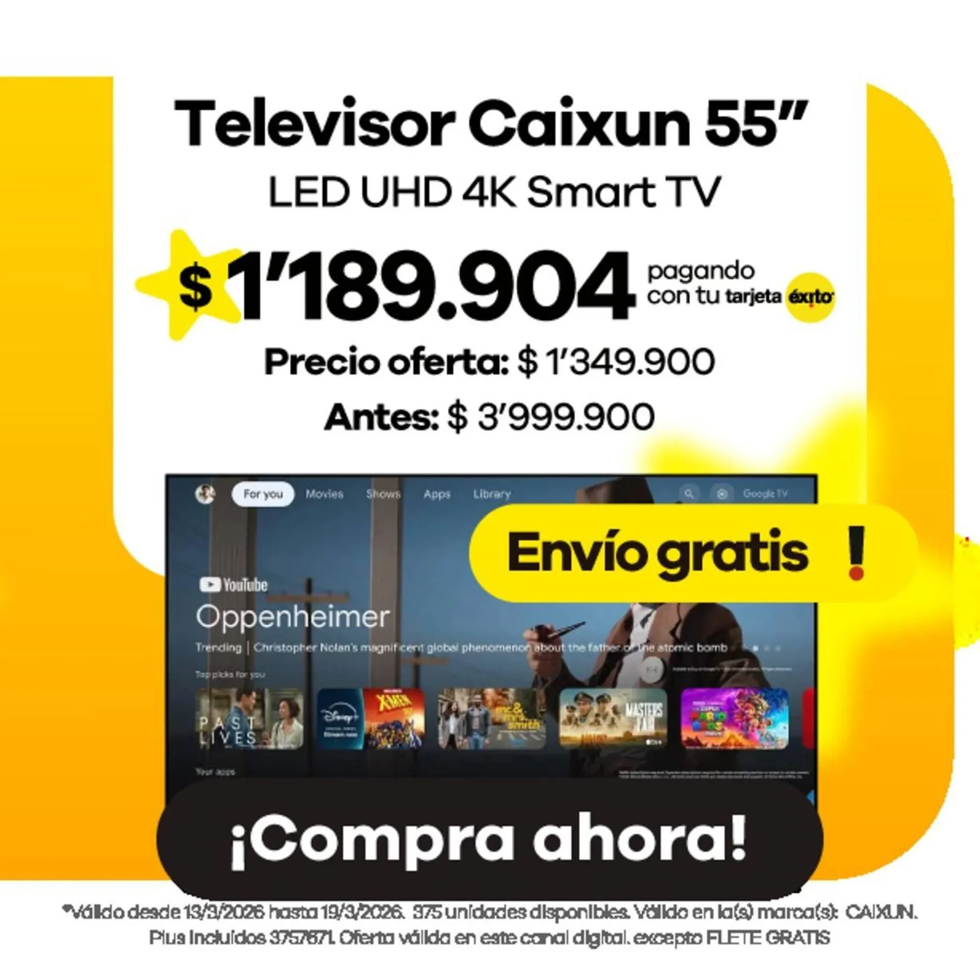 Catalogo de Catálogo Éxito 16 de marzo al 30 de marzo 2026 - Pag 10