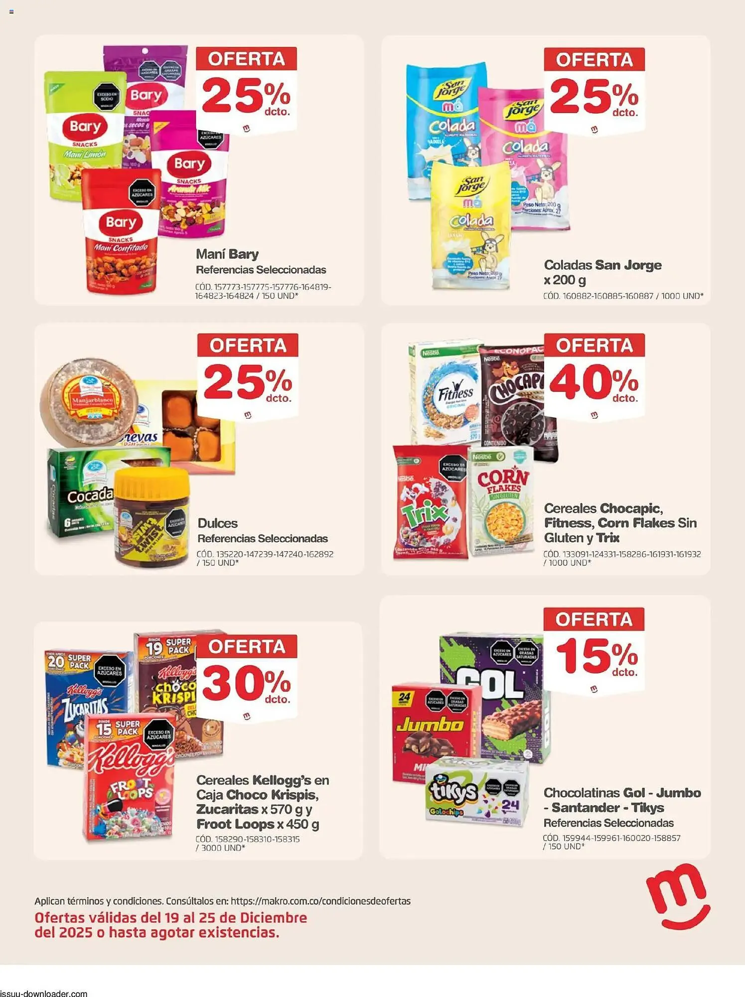 Catalogo de Catálogo Makro 19 de diciembre al 25 de diciembre 2025 - Pag 20