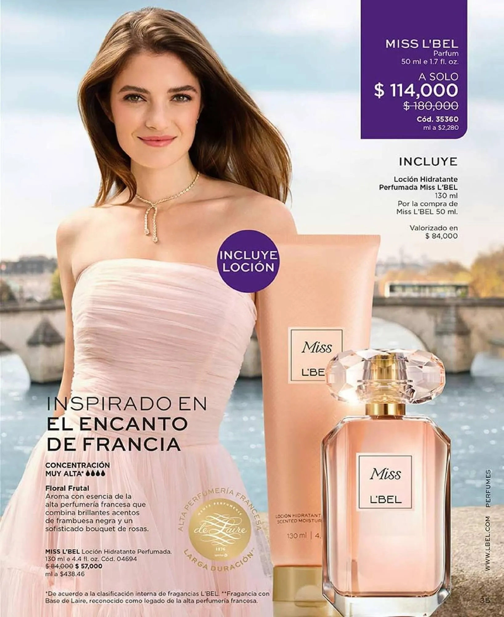 Catalogo de Catálogo L'bel 25 de marzo al 30 de abril 2025 - Pag 35