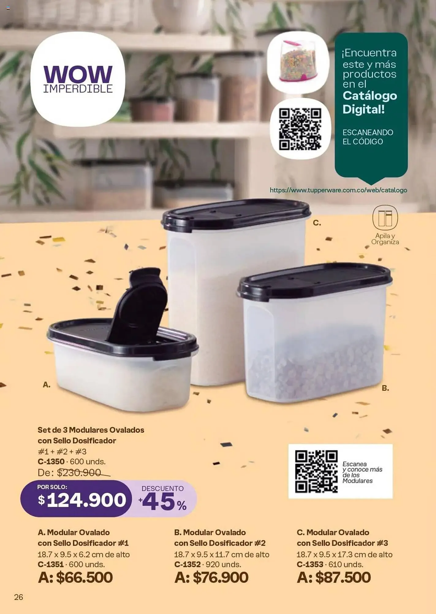 Catalogo de Catálogo Tupperware 29 de noviembre al 26 de diciembre 2024 - Pag 26