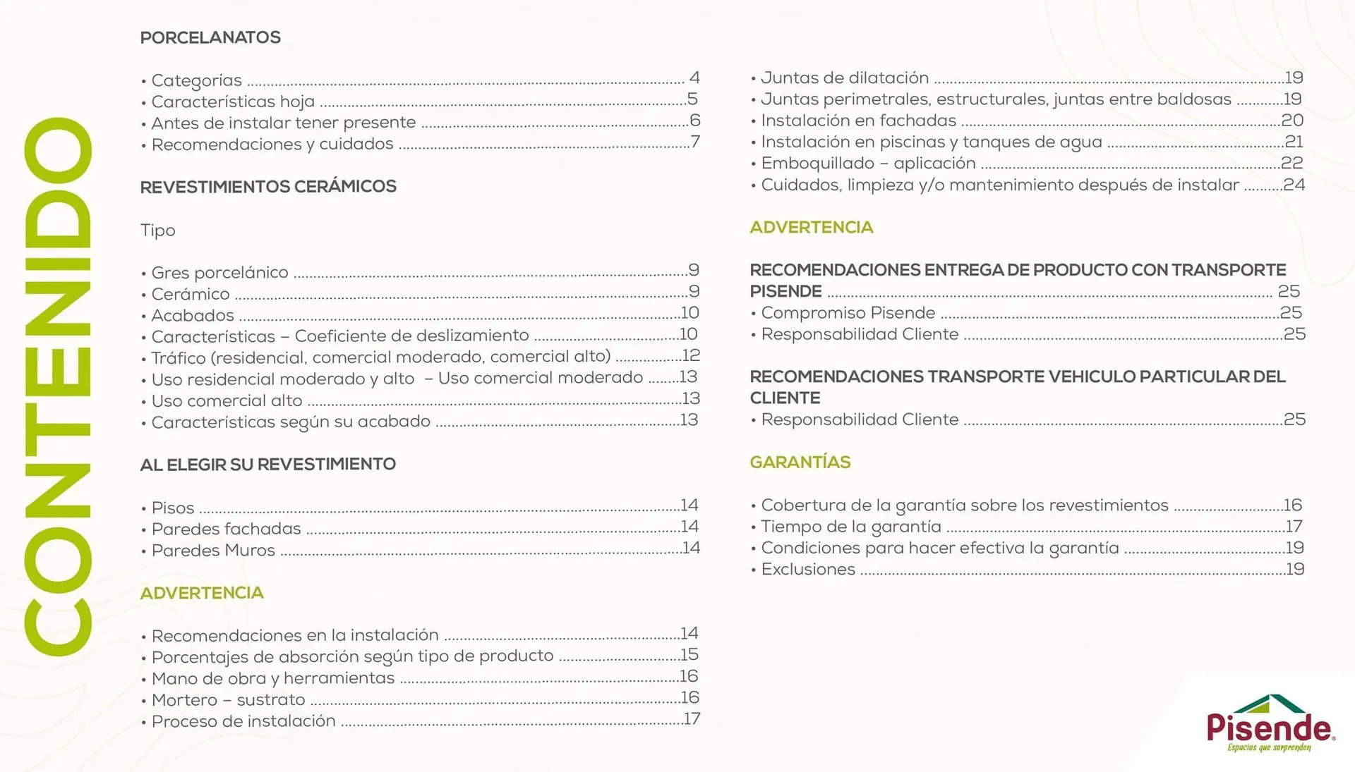 Catalogo de Catálogo Bodegas Pisende 12 de noviembre al 12 de mayo 2025 - Pag 2