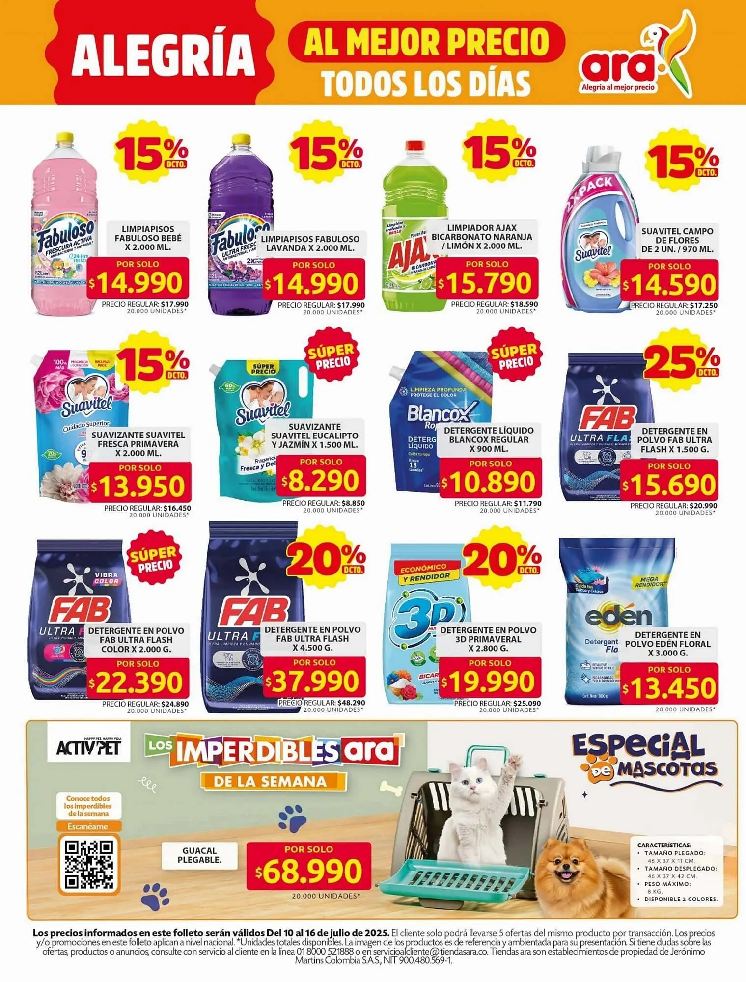 Catalogo de Catálogo Ara 10 de julio al 17 de julio 2025 - Pag 10